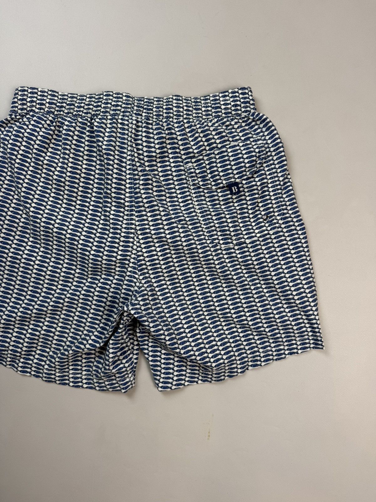 Boggi Boggi Milano Men’s Swimming Beach Fish Logo Shorts Size M Size US 32 / EU 48 - 14 Thumbnail