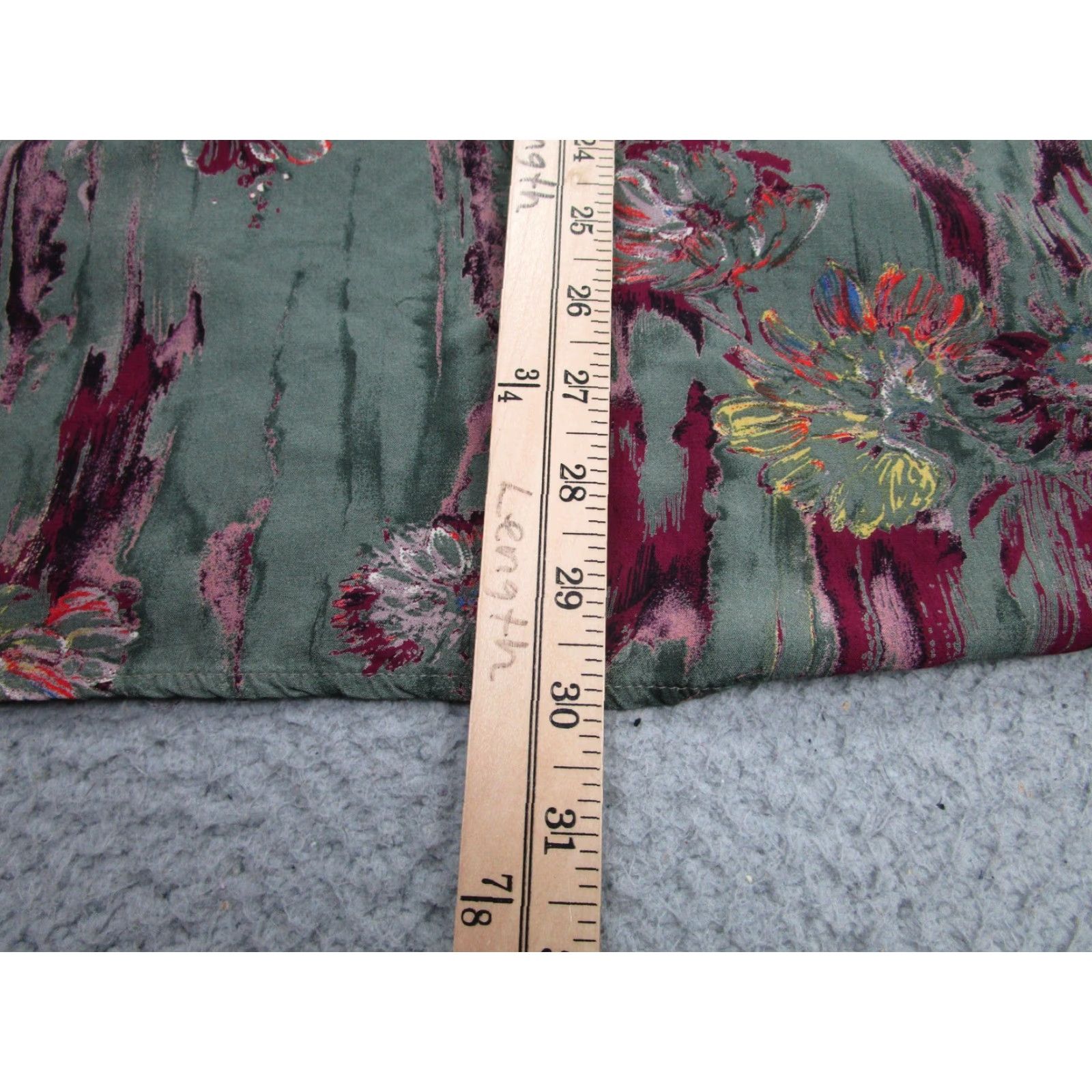Vintage VINTAGE Segno Shirt Mens Large Green Abstract Floral Button Up Made Italy 90s Size US L / EU 52-54 / 3 - 7 Thumbnail
