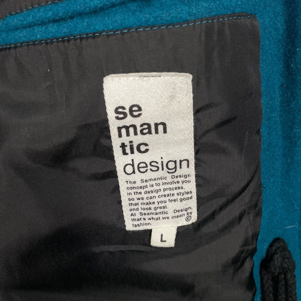 semanticdesign Semantic Design Hooded Wool Duffle Jacket Size US M / EU 48-50 / 2 - 17 Thumbnail