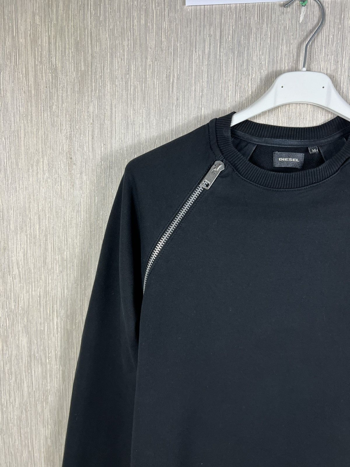 Diesel Vintage Diesel avant garde zippers crewneck opium sweatshirt Size US M / EU 48-50 / 2 - 4 Thumbnail