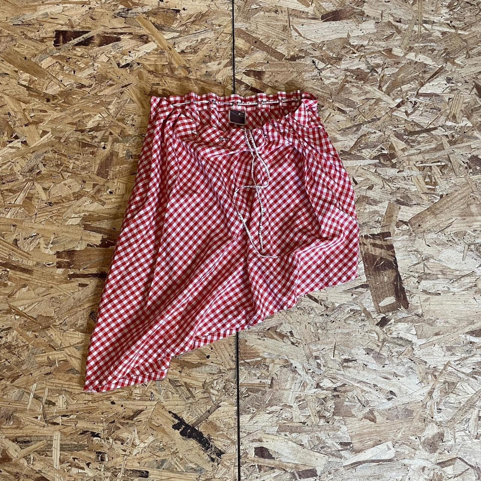 Beauty Beast Vintage Beauty:Beast SS 2000 “Red Rumble” Skirt & Top set Size M / US 6-8 / IT 42-44 - 3 Thumbnail