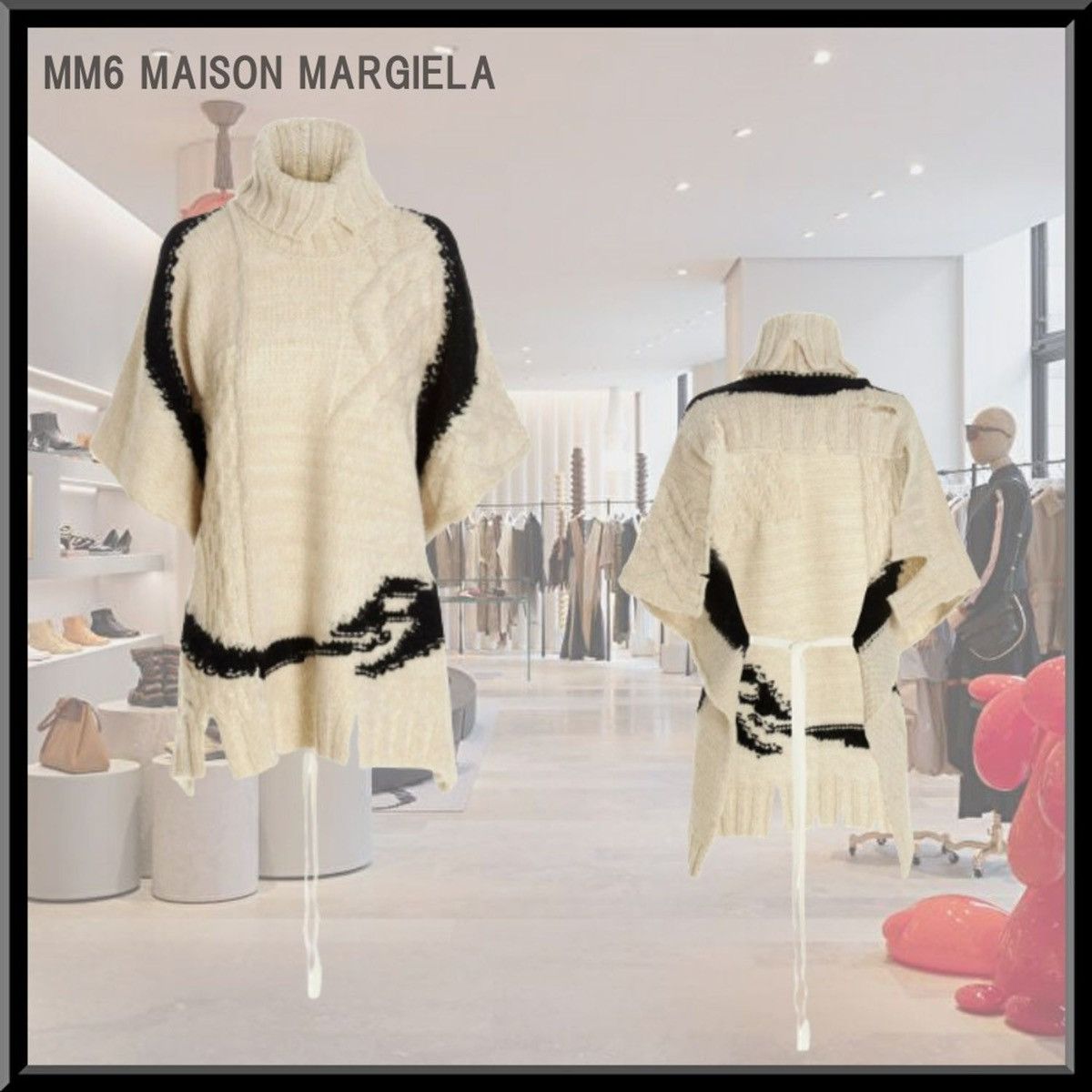 Maison Margiela Snake Circle Sweater Size US S / EU 44-46 / 1 - 3 Thumbnail