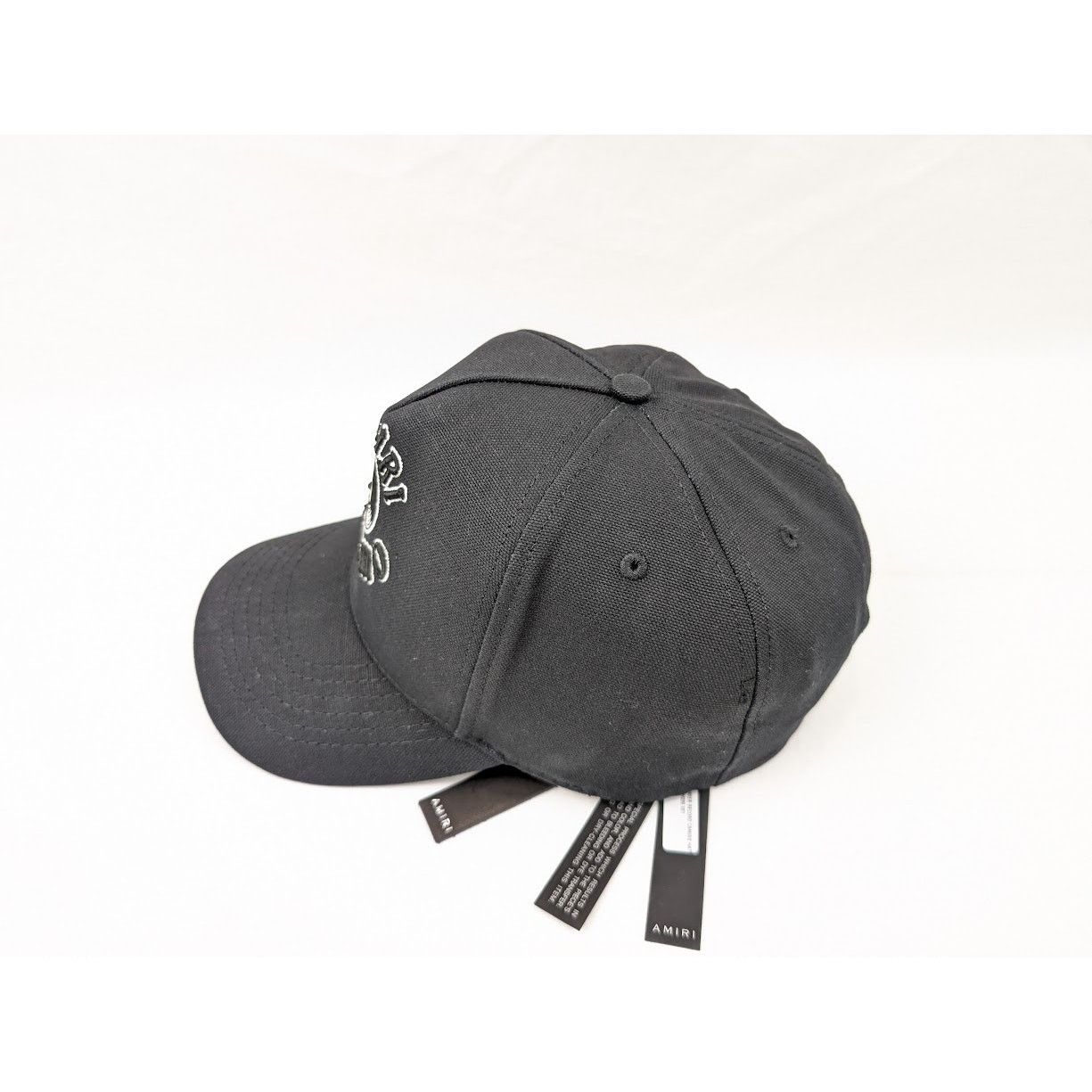Amiri o1rshd1 Q:7/Size:OS/ DJ Premier Record Canvas Hat /Cap Black Size ONE SIZE - 7 Thumbnail
