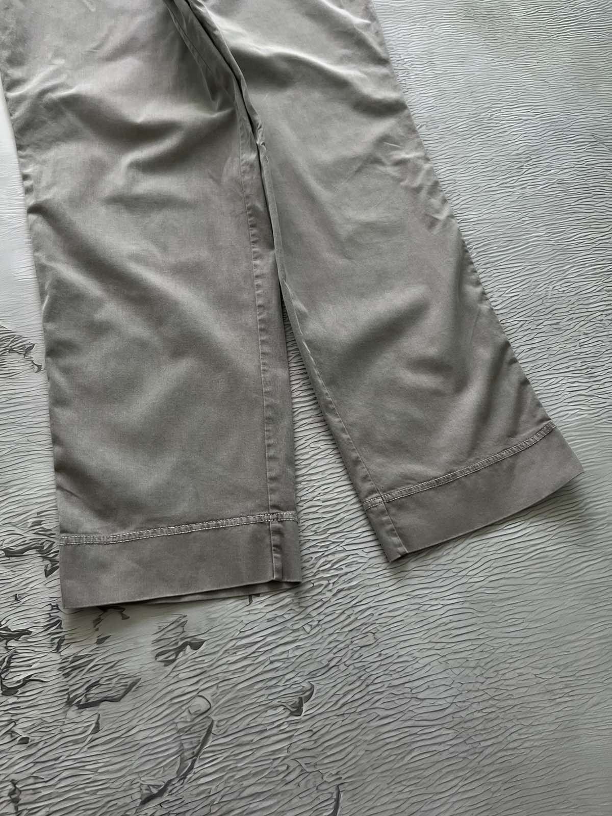 OSKA OSKA Women's Stretch Cropped Gray Cotton Pants Size 27" / US 4 / IT 40 - 5 Thumbnail