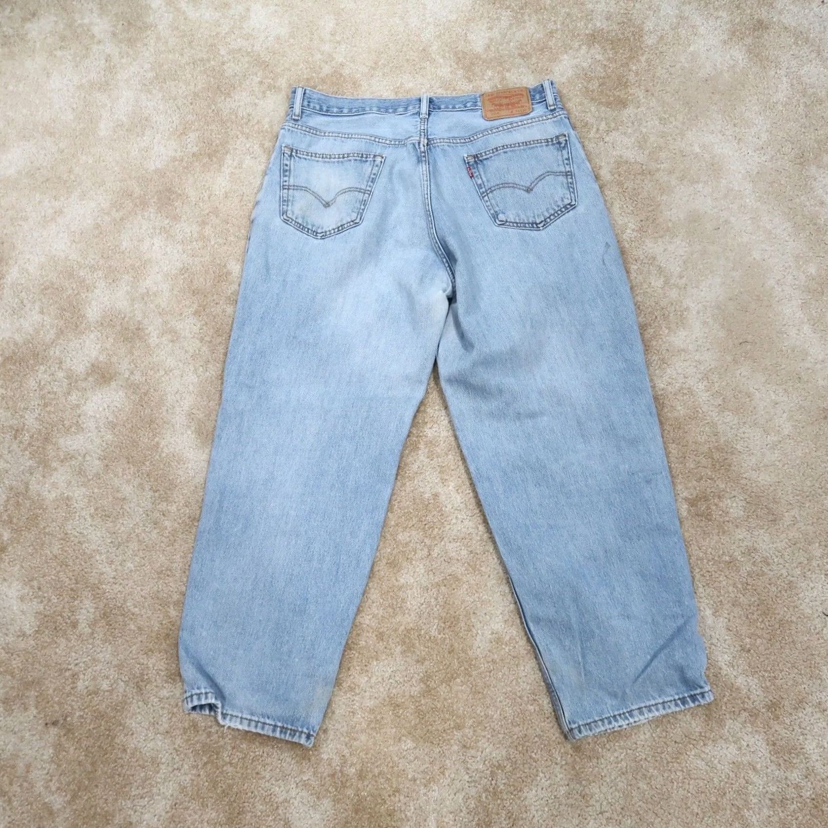 Levi's VINTAGE Levi's 560 Comfort Fit Jeans Men 36x30 Blue Denim Baggy Distressed 80s 90s Streetwear Skateboarding Jeans Mens Size US 36 / EU 52 - 7 Thumbnail