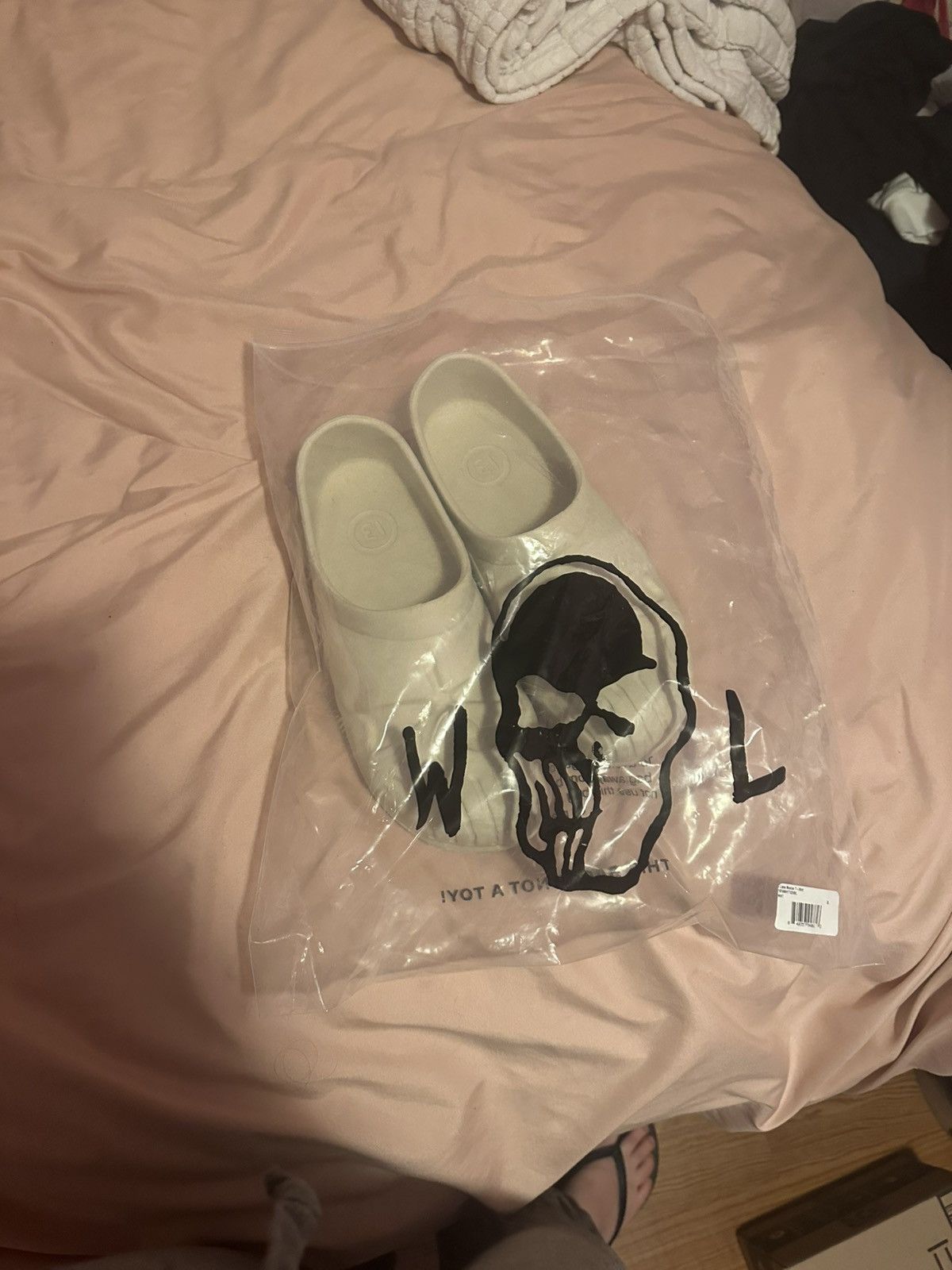 Warren Lotas Warren Lotas Bone Obligatory Foam Shoes slip on slides Size US 13 / EU 46 - 1 Thumbnail