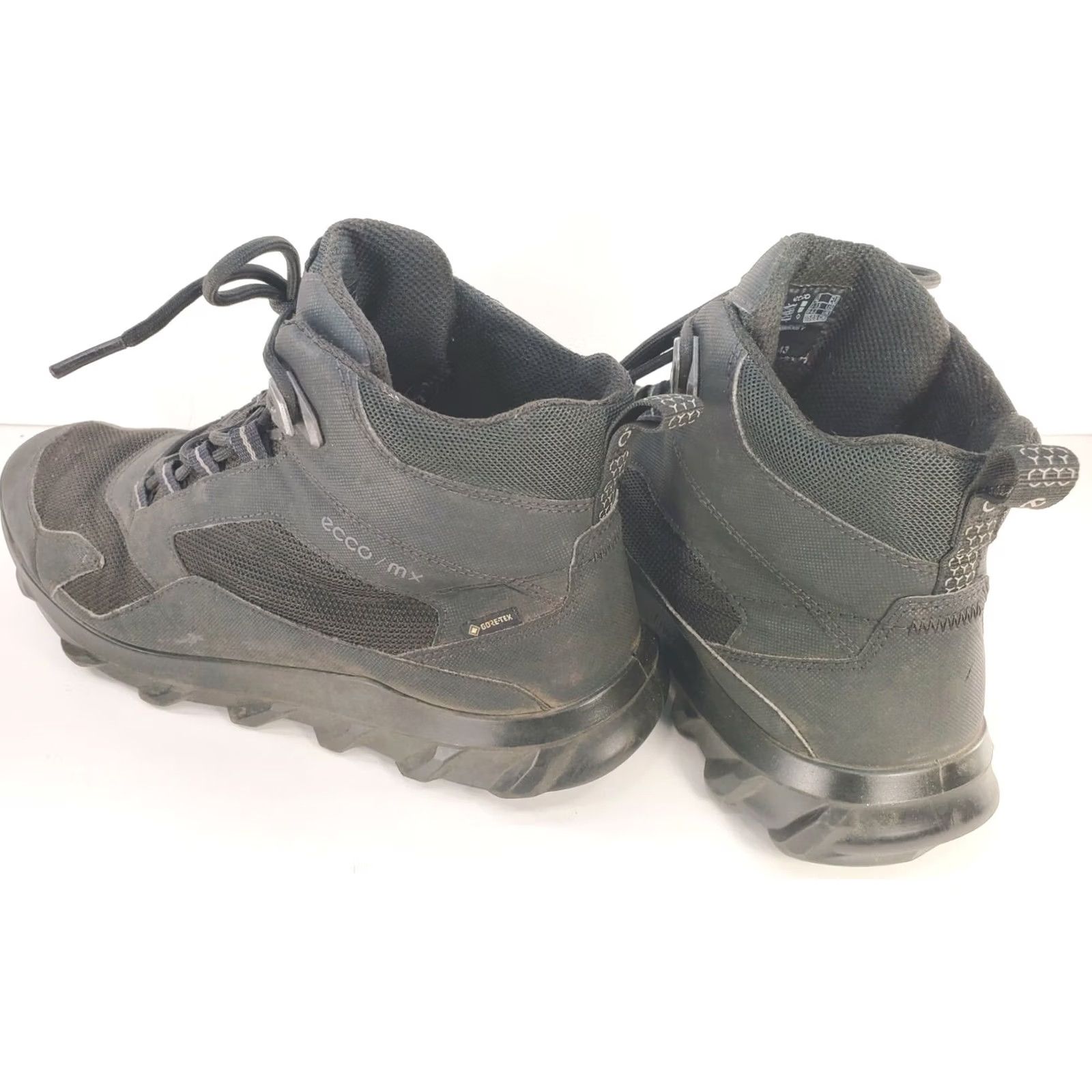 Ecco Ecco MX GTX Black, Goretex Waterproof Hiking Boots Mens 9-9.5 M Ankle Boots Waterproof Hiking Shoes Mens 9-9.5 Black ECCO 43 EU 9 UK 9 US Size US 9.5 / EU 42-43 - 5 Thumbnail