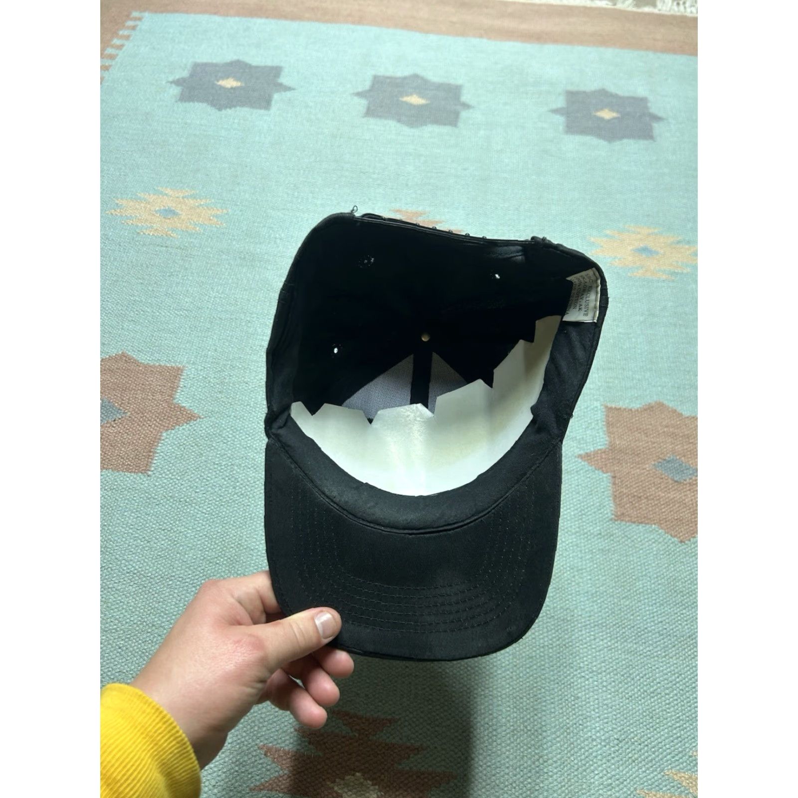 Vintage VINTAGE SnapBack hat cap Skagway brewing Alaska black adjustable beer Mens Adjustable Black Snapback Size ONE SIZE - 5 Thumbnail