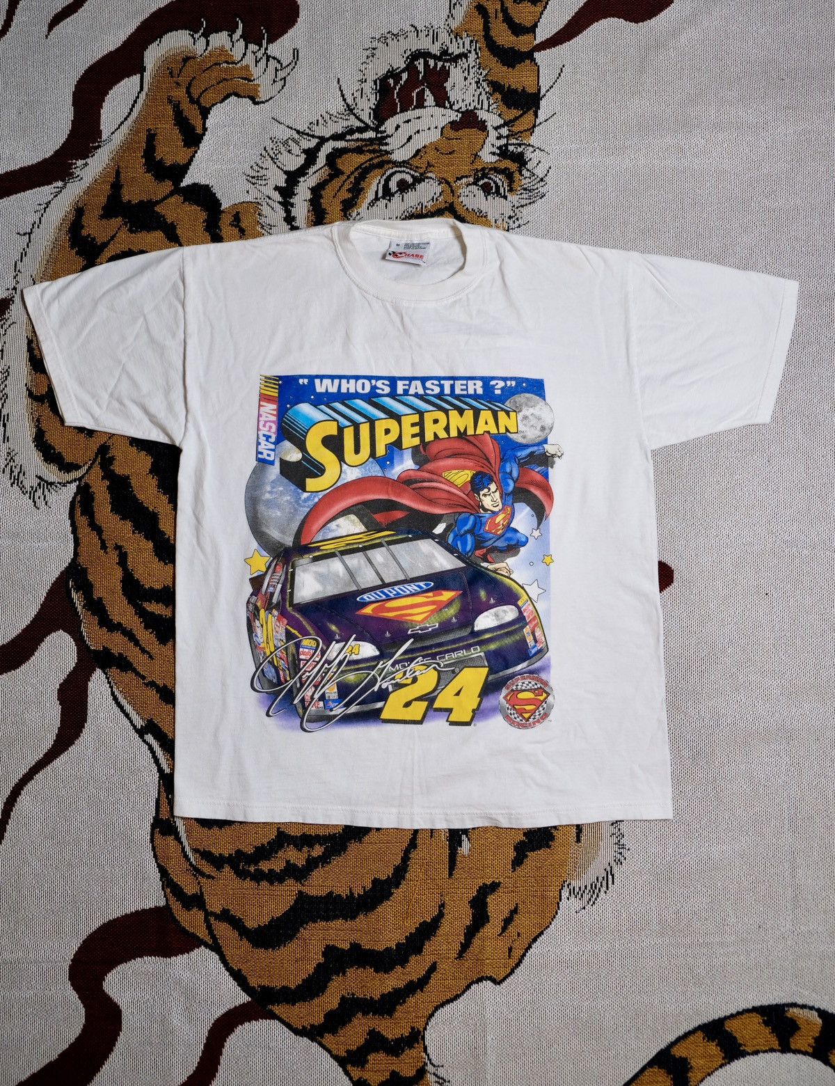 Superman Jeff Gordon Vintage Tshirt 2024