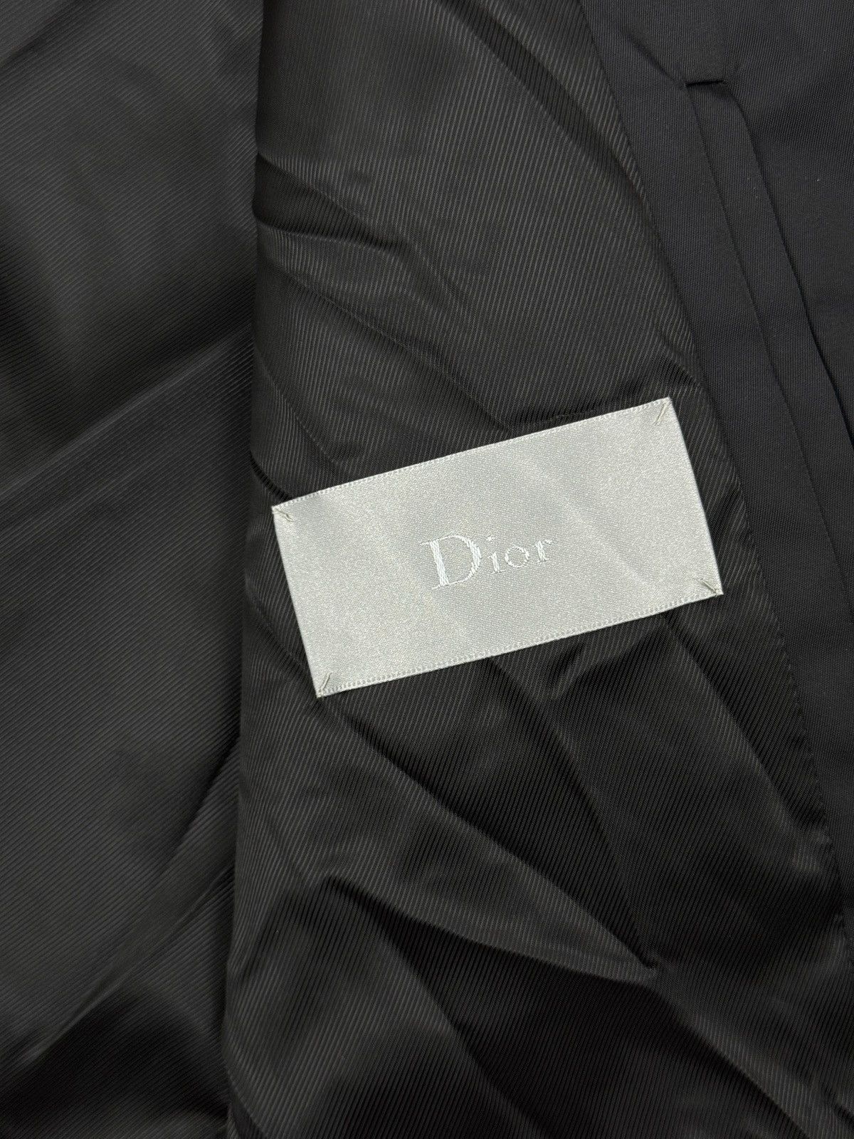 Dior DIORHomme Bee Embroidered Jacket For Men Black Size US M / EU 48-50 / 2 - 11 Thumbnail