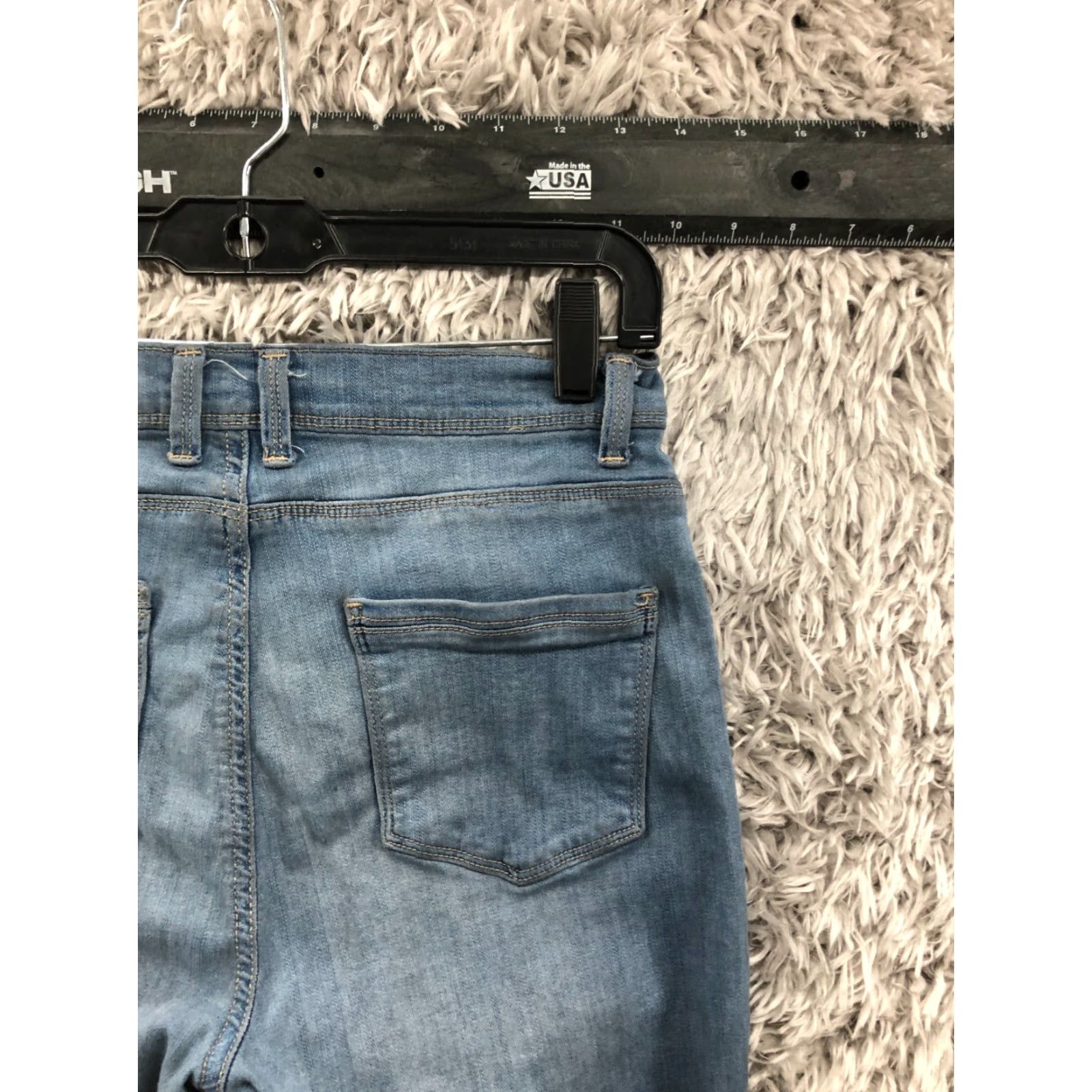 Lee Lee Easy Fit Jeans Womens Straight 5-Pocket Denim Mid Rise Dark Wash Blue Size 4 Regular Slim Size 27" / US 4 / IT 40 - 6 Thumbnail