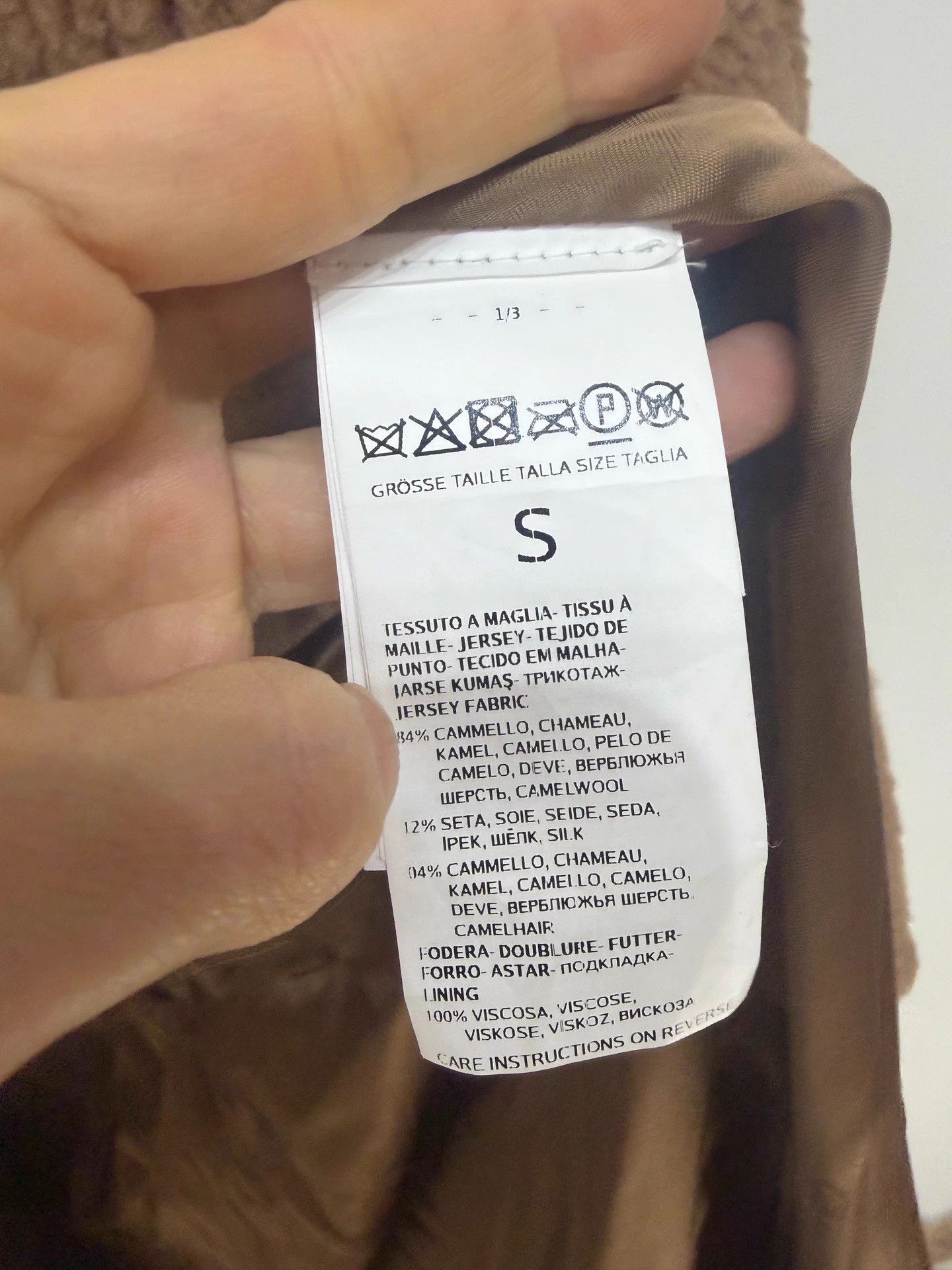 Max Mara Maxmara Classic Teddy Coat 99新 S size Size S / US 4 / IT 40 - 3 Thumbnail