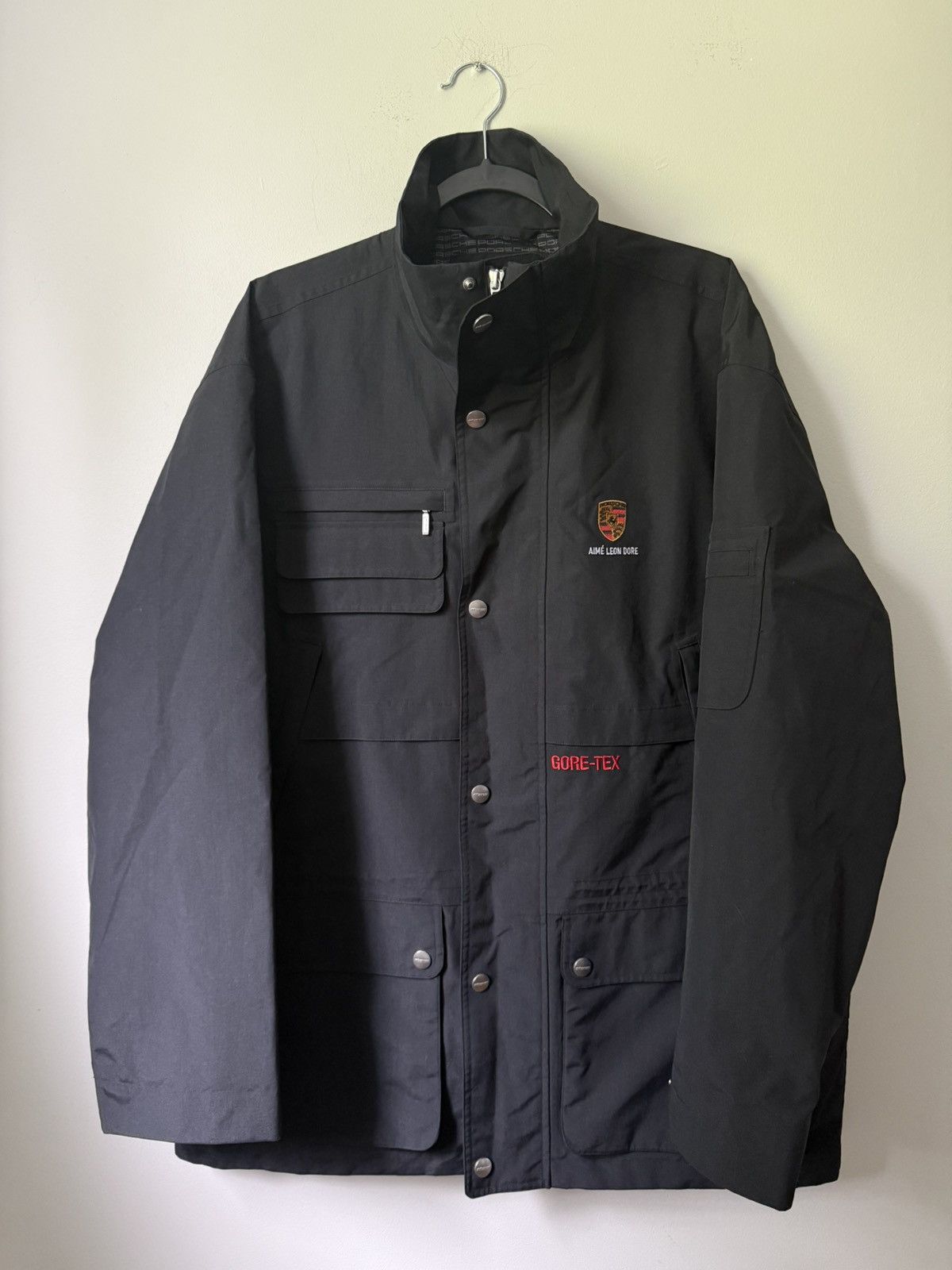Aime Leon Dore × Porsche Design ALD x Porsche Gore-Tex Cabrio Jacket Size US L / EU 52-54 / 3 - 1 Thumbnail