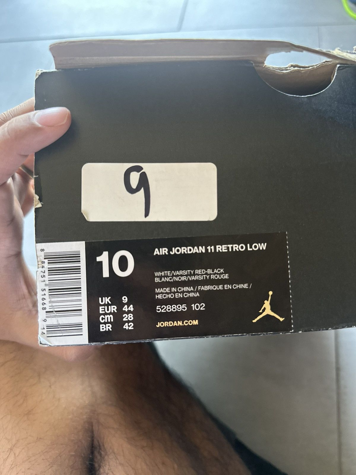 Jordan Brand × Nike Air Jordan 11 Low Cherries Size 10 Men’s Size US 10 / EU 43 - 9 Thumbnail