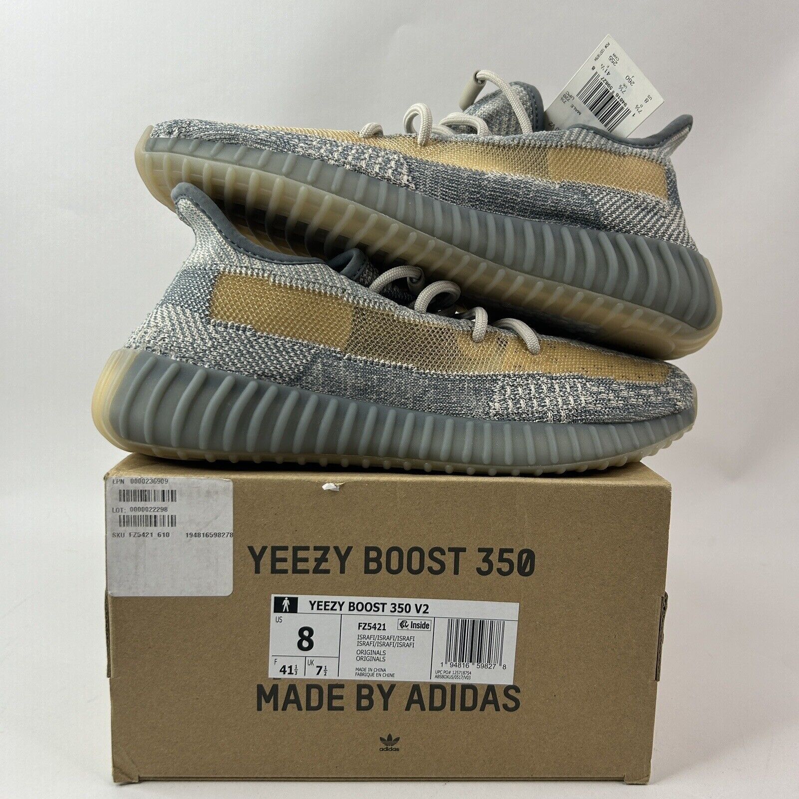 Adidas adidas Yeezy Boost 350 V2 “Israfil” 2024 Size US 8 / EU 41 - 1 Thumbnail