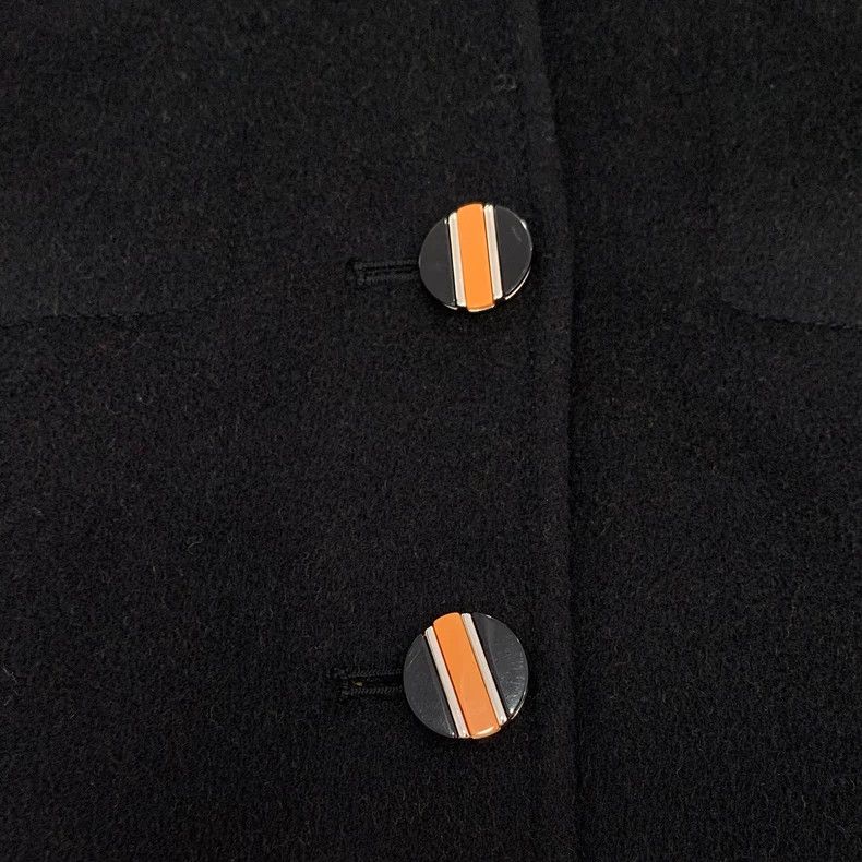 Louis Vuitton Louis Vuitton Single-breasted wool cloak coat with presbyo Size XS / US 0-2 / IT 36-38 - 5 Thumbnail
