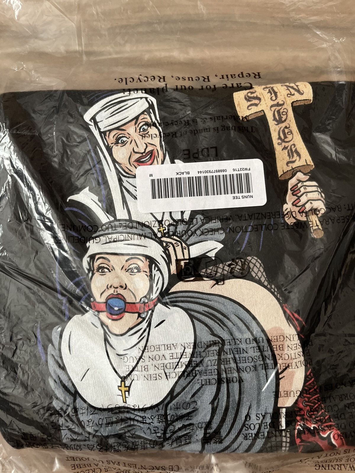 Supreme Supreme Nuns Tee Size US M / EU 48-50 / 2 - 2 Thumbnail