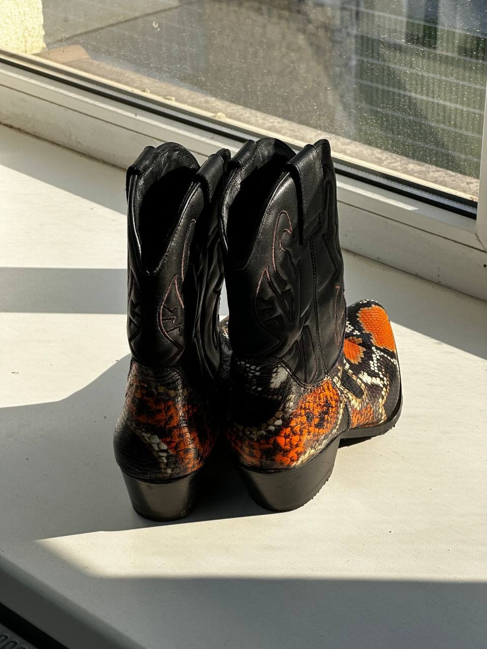 Custommade Custommade Cowboy Boots Rodeo Hype Snake Skin Pattern Size US 8 / IT 38 - 3 Thumbnail