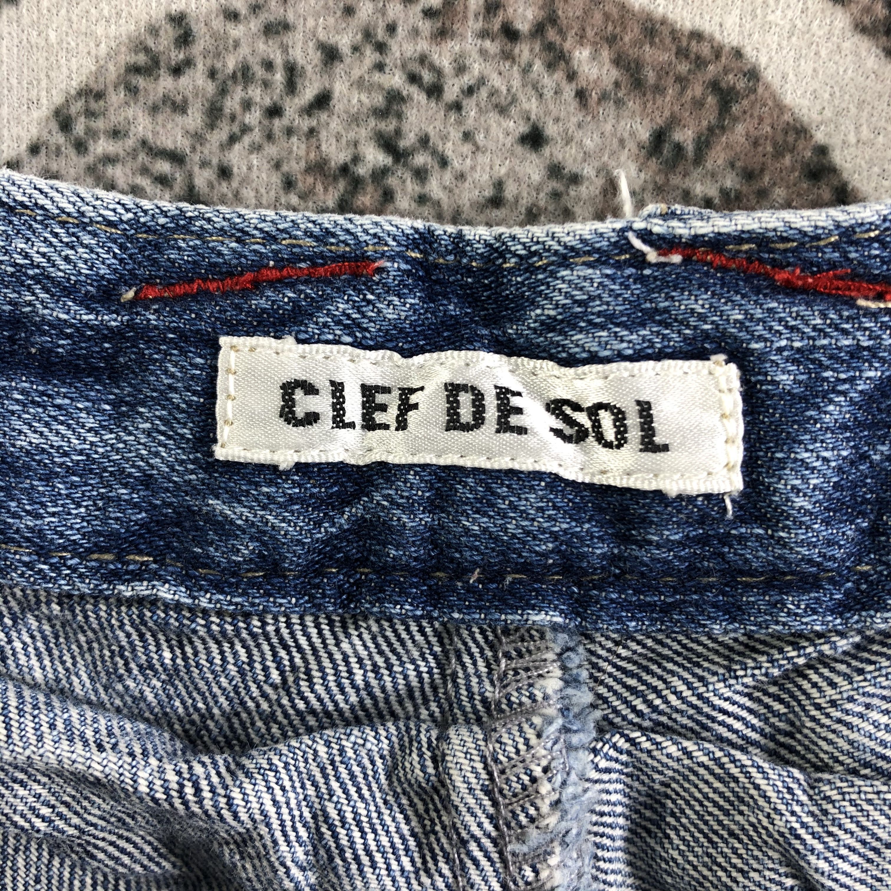 Japanese Brand Vintage Japanese Brand Faded Double Waist Jeans KJ1965 Size US 28 / EU 44 - 7 Thumbnail
