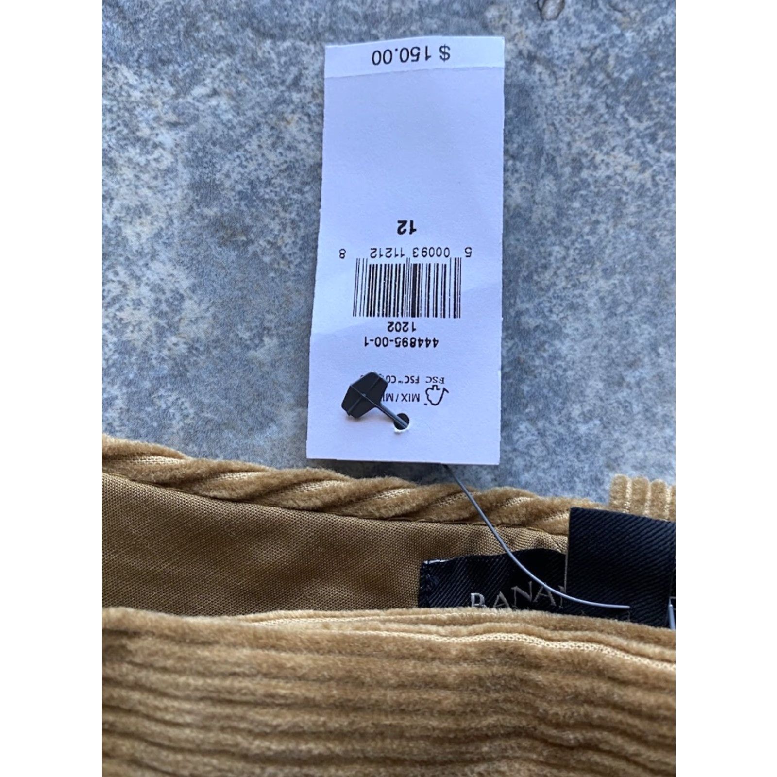 Banana Republic Banana Republic Pants Corduroy Brown 12 Women NWT Regular MSRP 50 Size 34" / US 12 / IT 48 - 5 Thumbnail