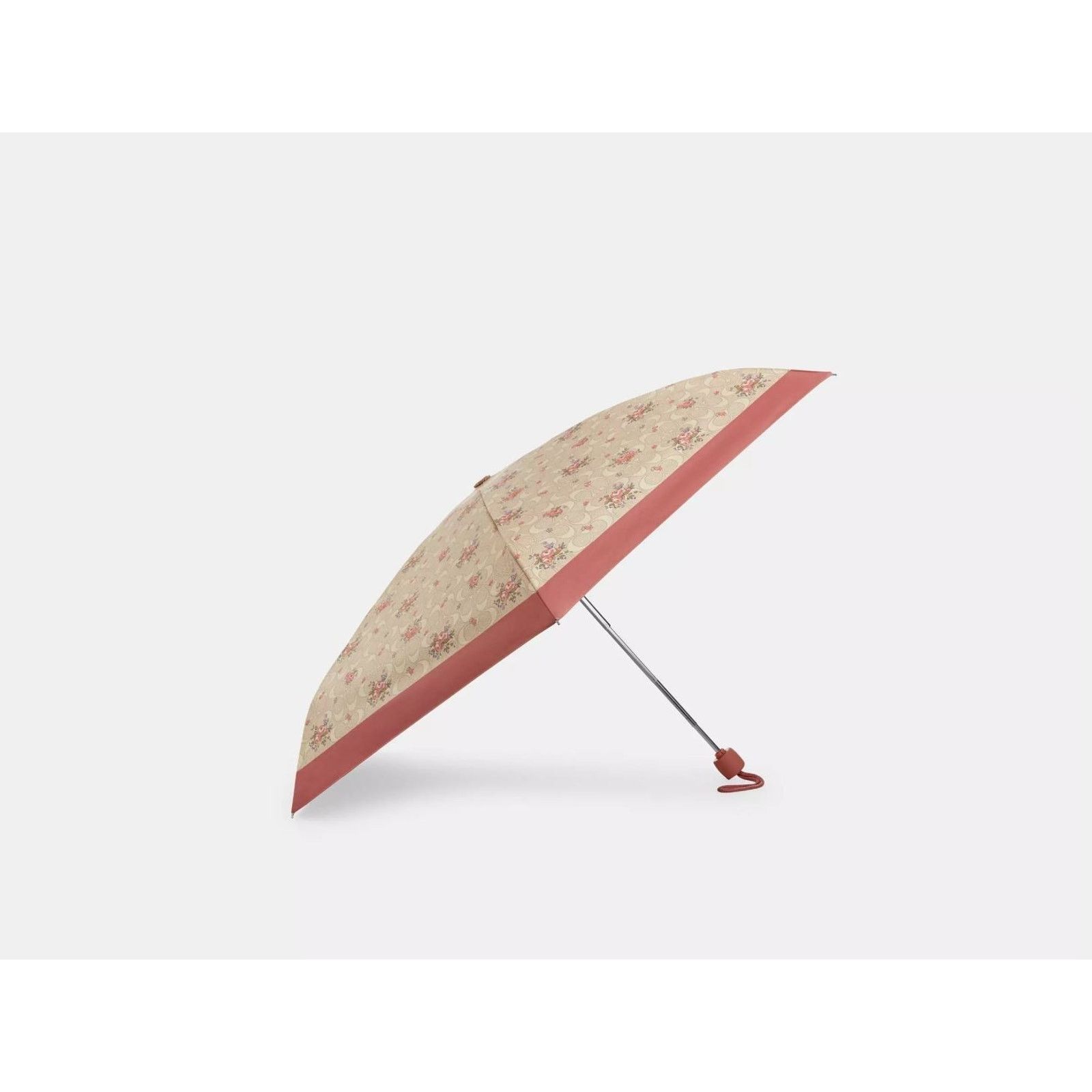 Coach NWT Coach CCS84 Uv Protection Mini Umbrella Floral Print Size ONE SIZE - 1 Thumbnail