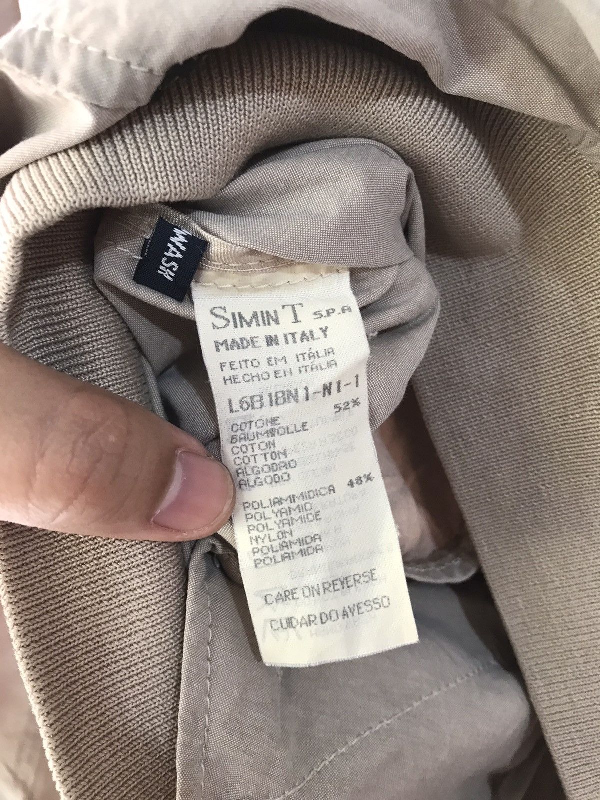 Armani Vintage Giorgio Armani Bomber Light Jacket Size US L / EU 52-54 / 3 - 10 Thumbnail