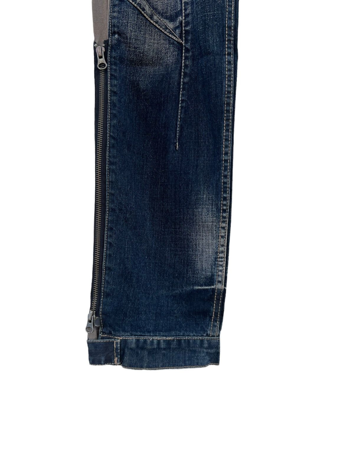PPFM Vintage PPFM Bondage Denim Parachute Cargo Jeans Size US 32 / EU 48 - 9 Thumbnail