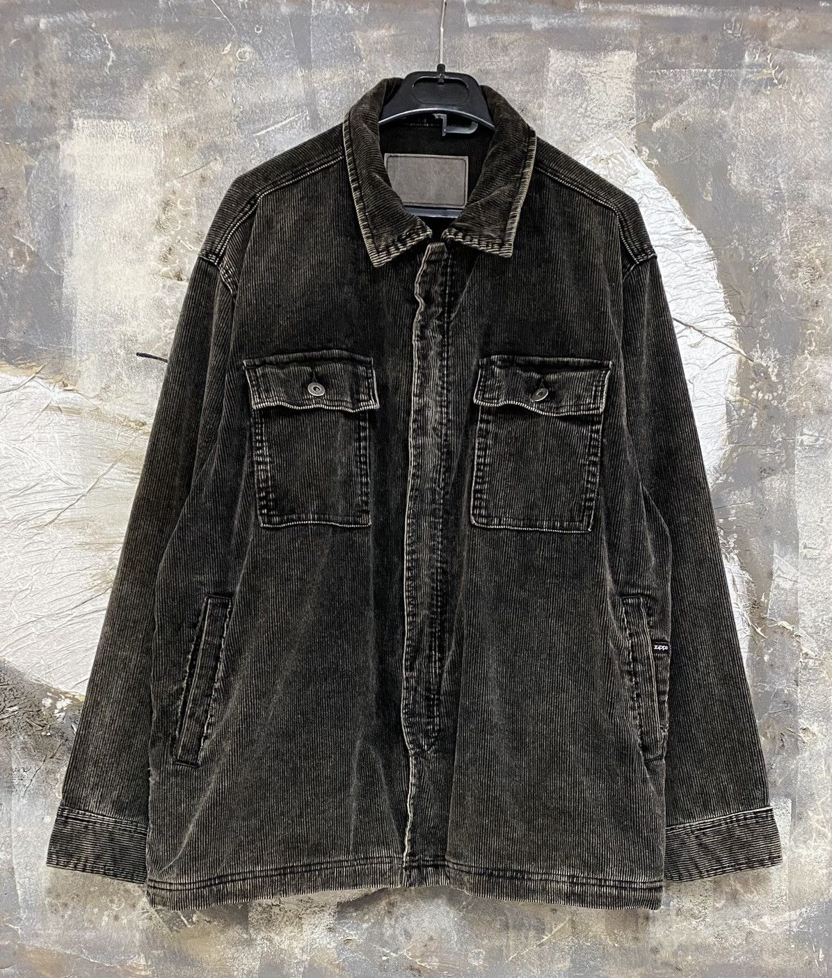 Vintage Zippo Corduroy Zipper Jacket