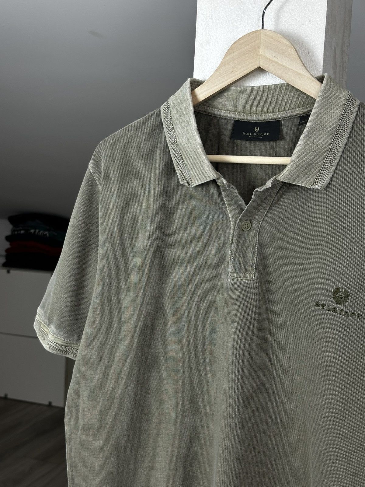 Belstaff Belstaff Polo Shirt Luxury Designer Streetwear England Size US XL / EU 56 / 4 - 2 Thumbnail