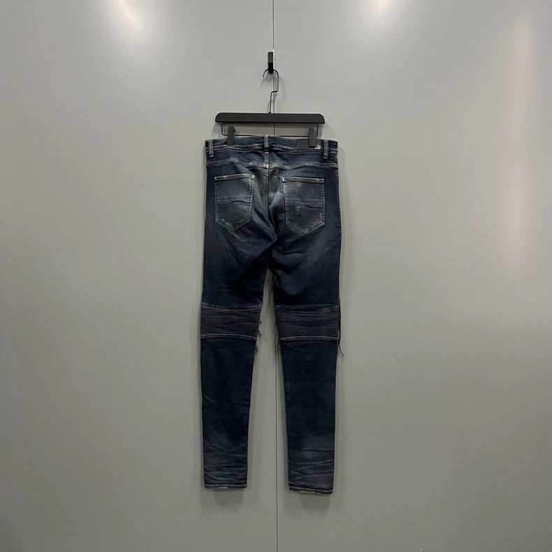 Amiri Amiri vintage blue destroyed jeans Size US 33 - 2 Thumbnail