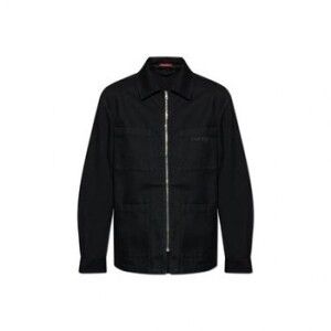 Gucci o1loc1c1225 804171 Denim Zip Shirt in Black Size US M / EU 48-50 / 2 - 1 Preview