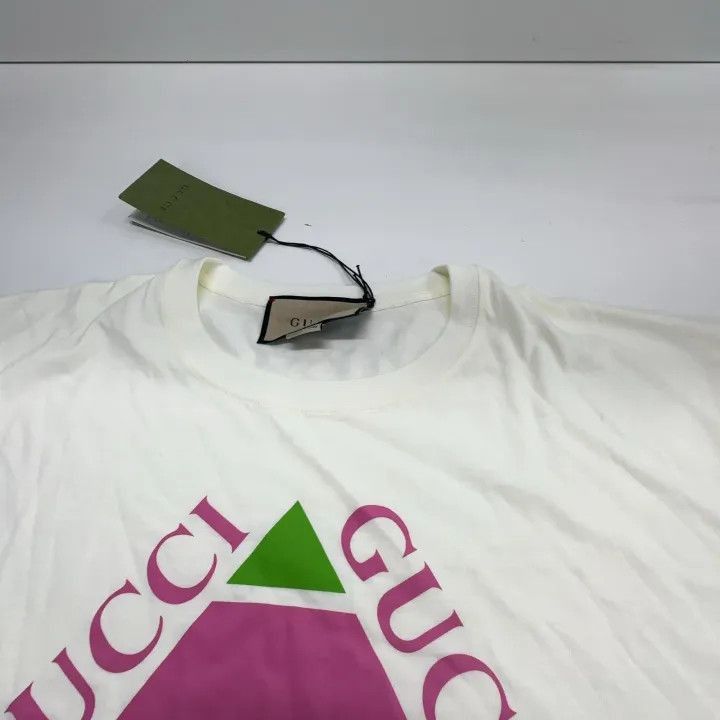 Gucci Gucci Gucci Logo Print Round Neck T-Shirt -2506 Size US L / EU 52-54 / 3 - 8 Thumbnail