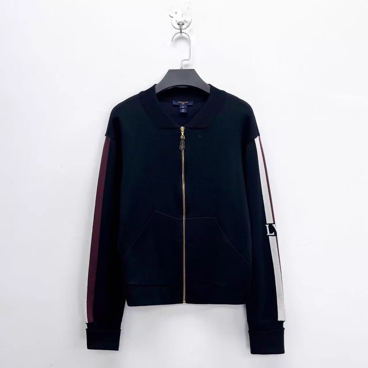 Louis Vuitton LV Navy Monogram Zip Jacket XS Size XS / US 0-2 / IT 36-38 - 1 Thumbnail