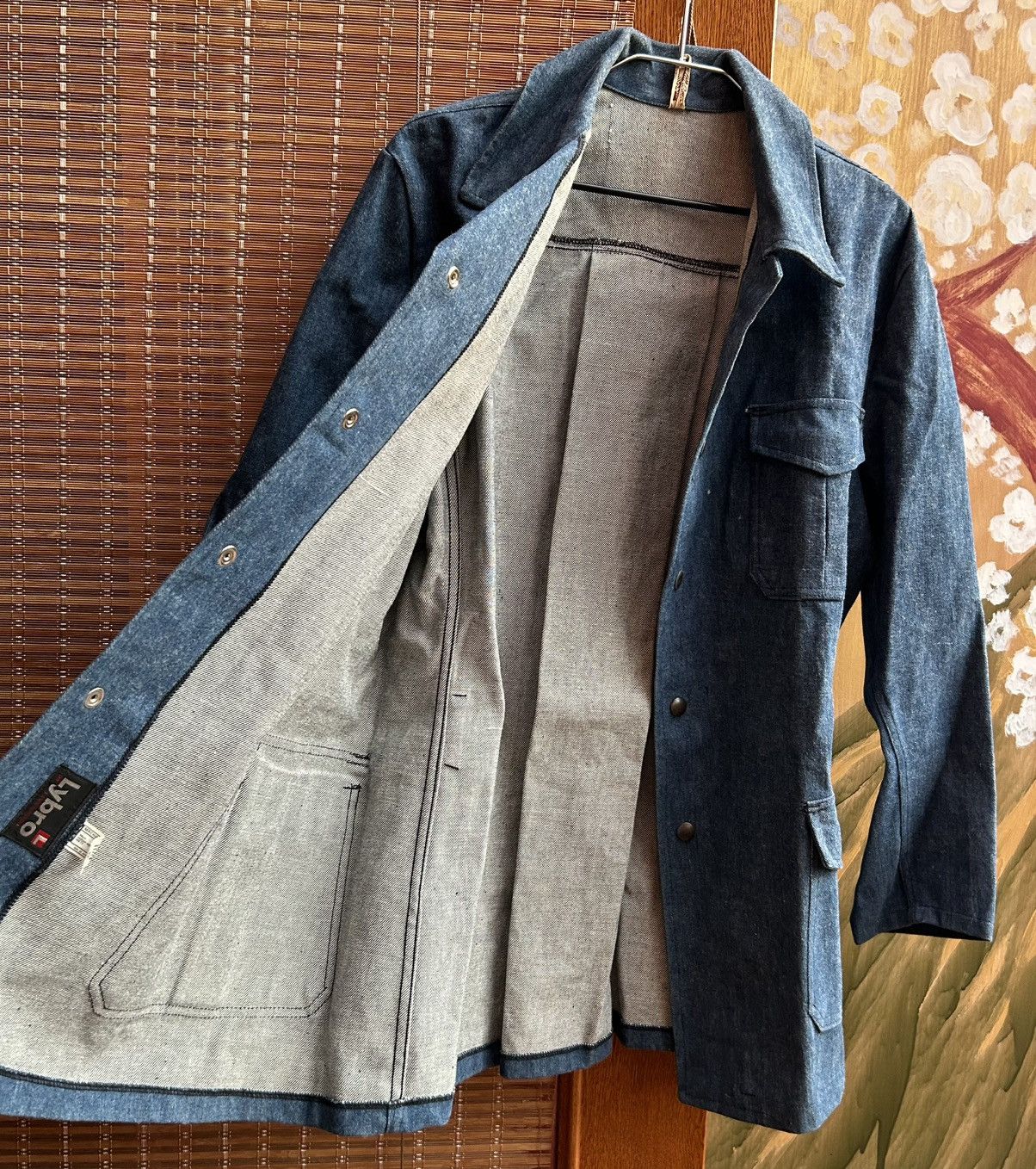 Nigel Cabourn × Vintage 60’s Lybro of Liverpool Coverall Denim Coat Pre-Cabourn Size US L / EU 52-54 / 3 - 4 Thumbnail