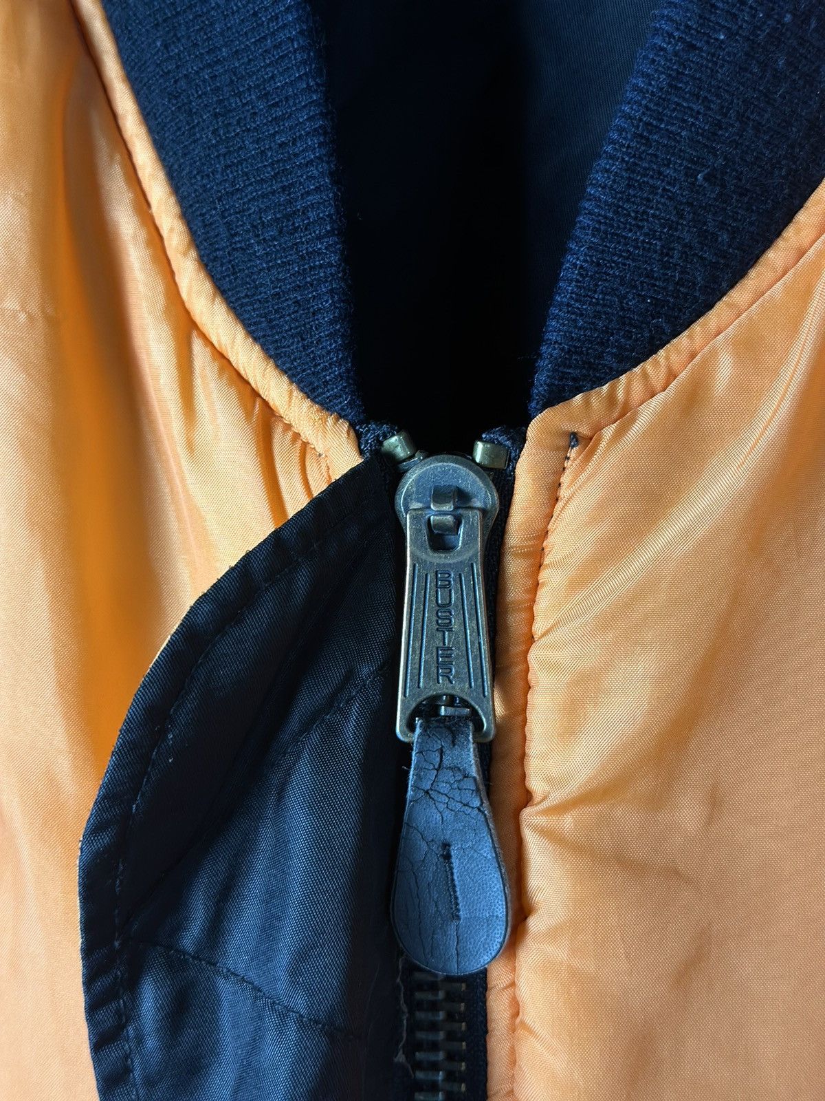 Vintage Vintage Buster Night Crows MA-1 Bomber Jacket Size US XL / EU 56 / 4 - 15 Thumbnail