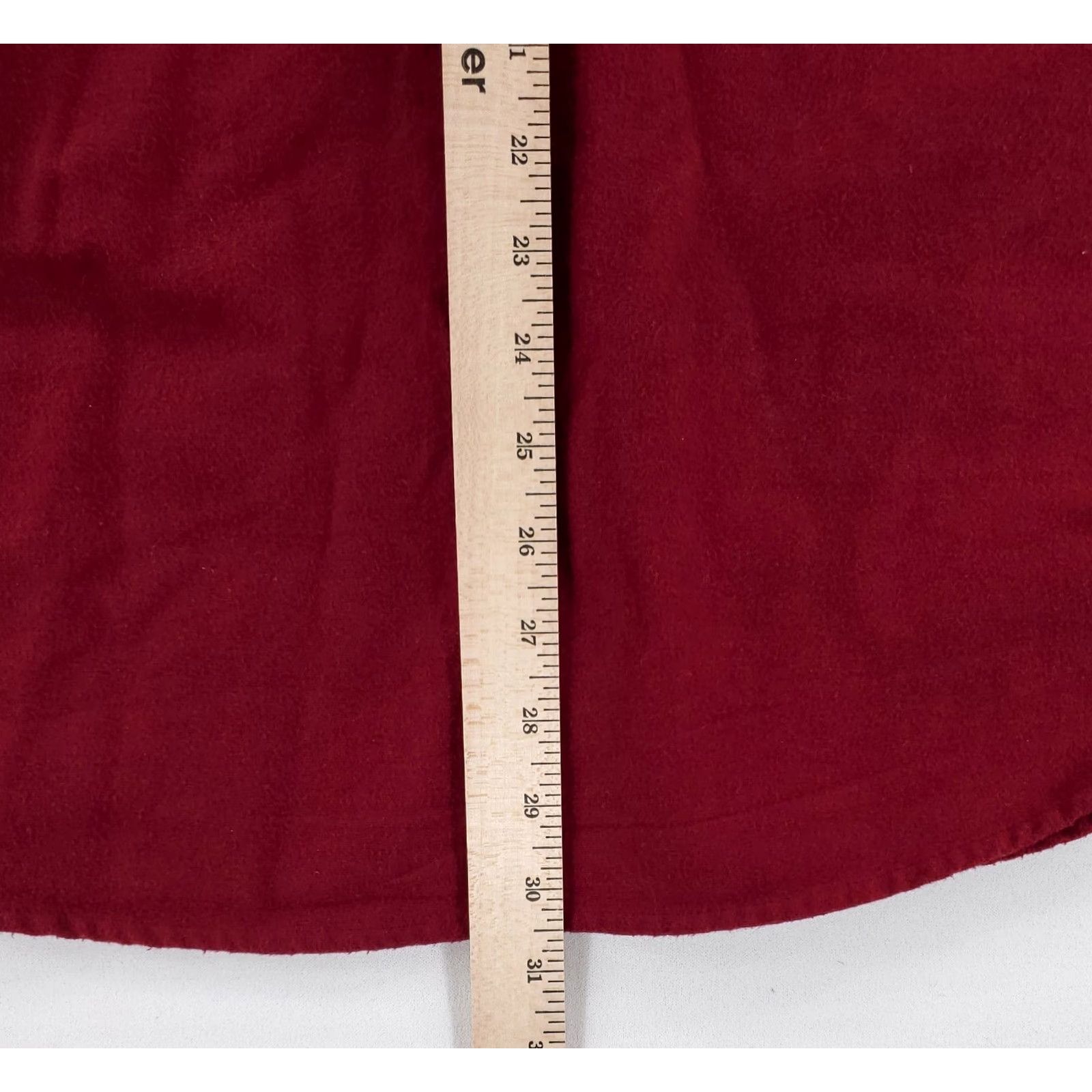 Vintage Cabela's Shirt Button-Up Red Long Sleeve Mens L Deerskin Soft Chamois Size US L / EU 52-54 / 3 - 5 Thumbnail
