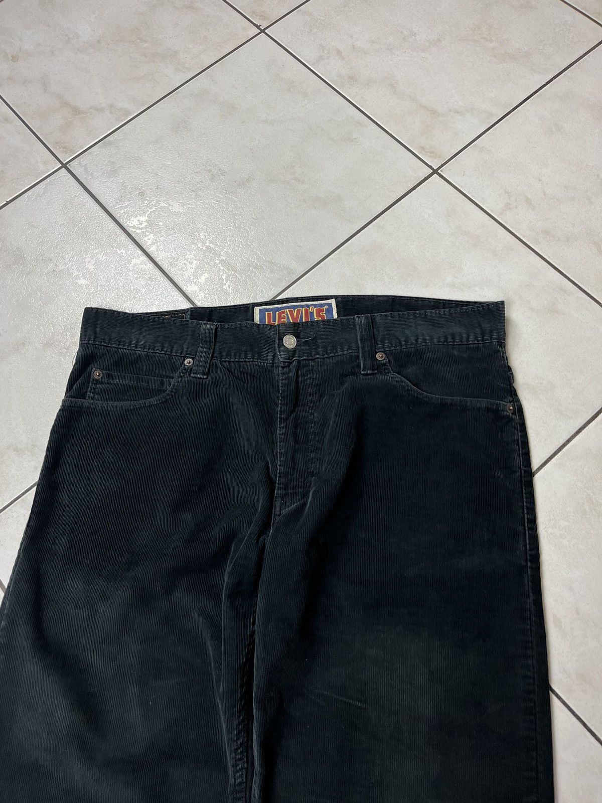 Levi's × Levi's Vintage Clothing × Vintage Vintage Levi’s 549 low loose corduroy pants velvet y2k cords Size US 38 / EU 54 - 3 Thumbnail