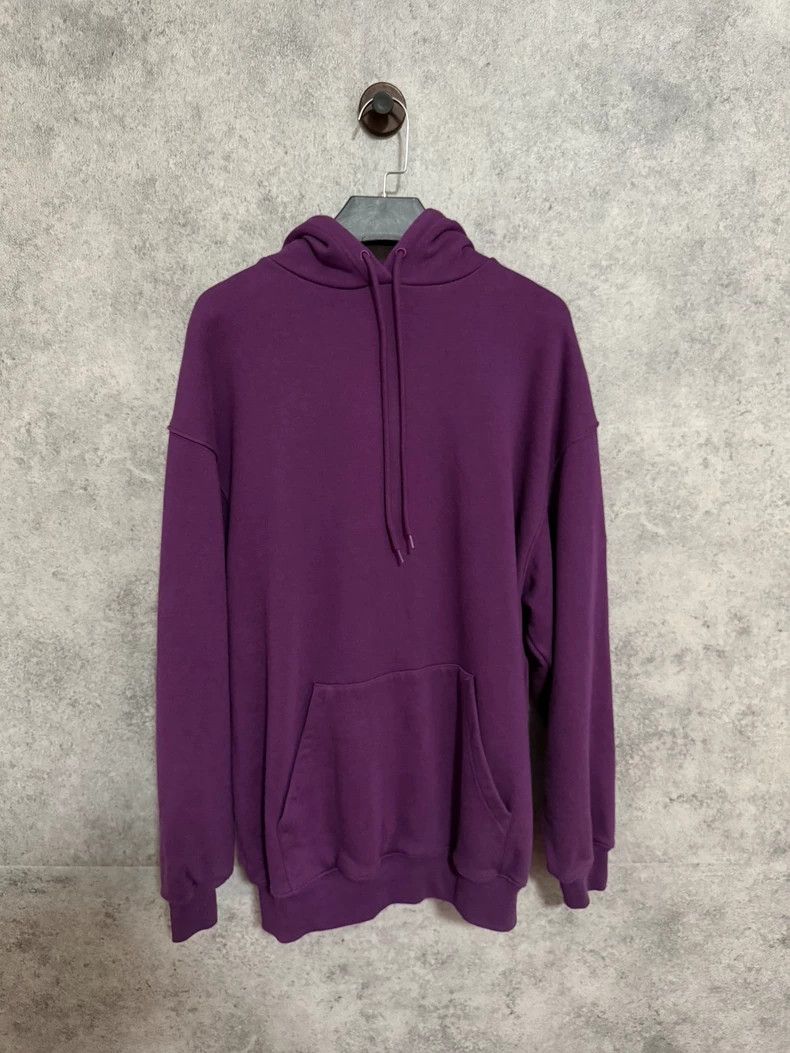 Balenciaga Balenciaga Hoodie Hoodie back monogrammed logo purple Size US S / EU 44-46 / 1 - 1 Thumbnail