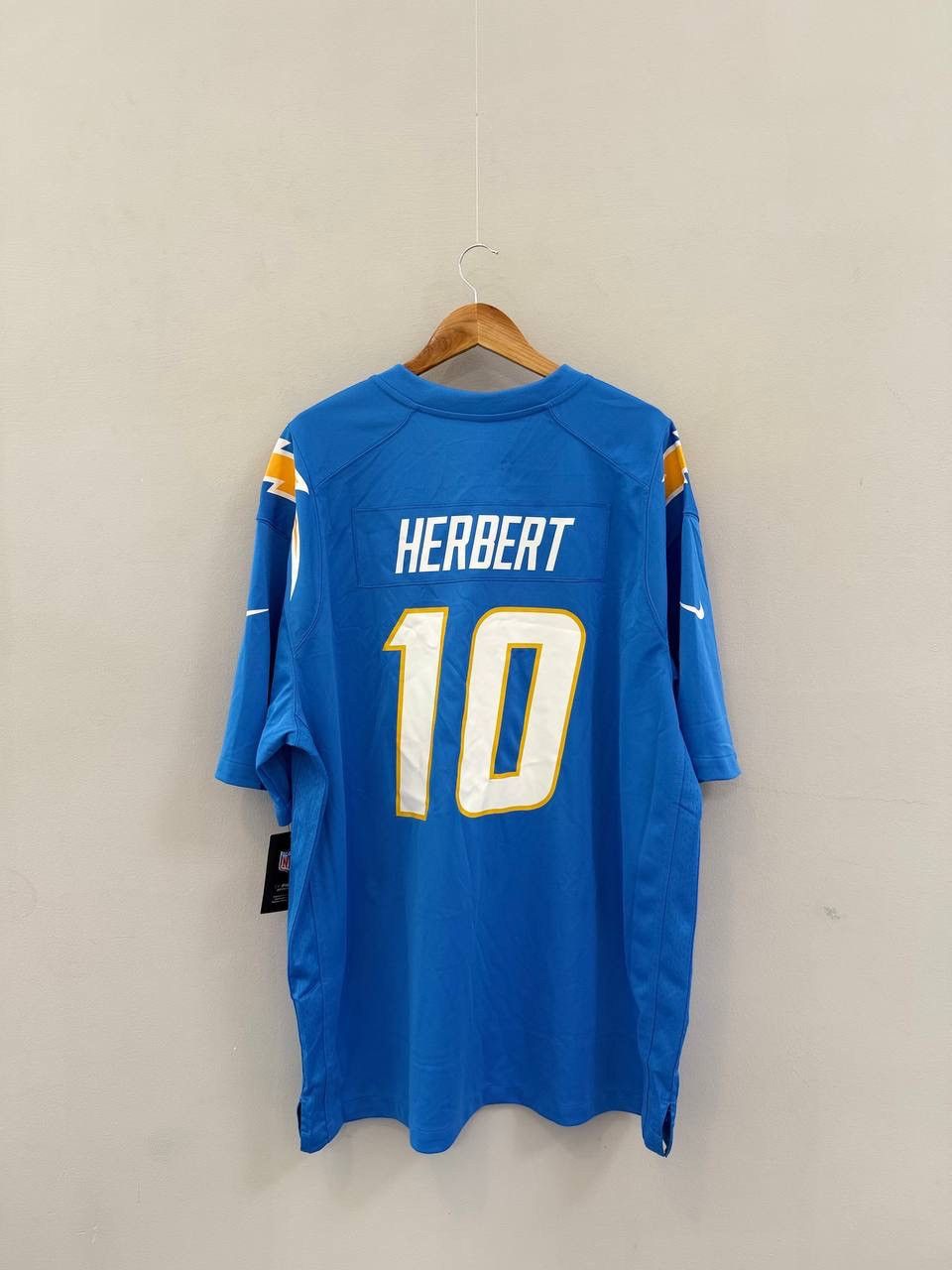 NFL Nike LA Chargers Justin Herbert Game Jersey Size US XXL / EU 58 / 5 - 10 Thumbnail