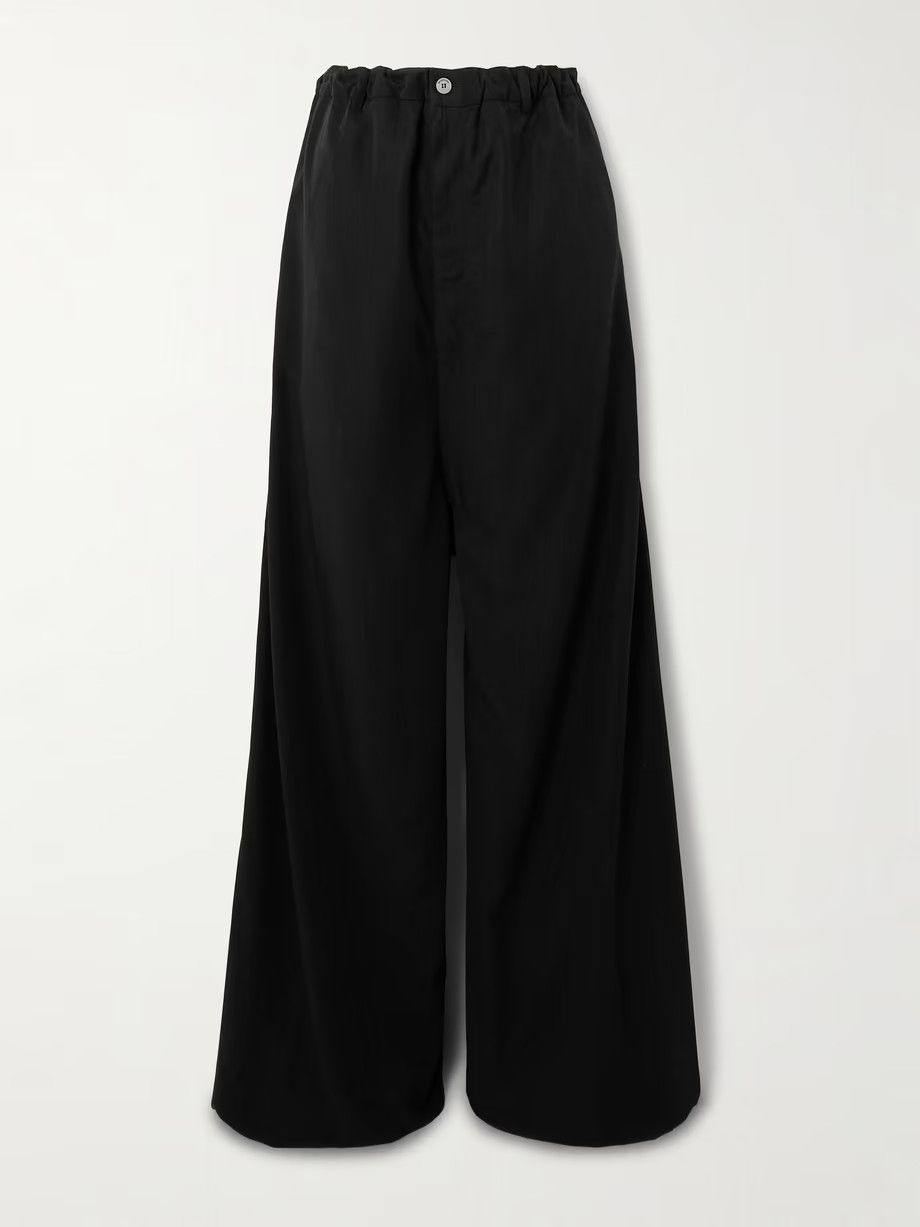 Balenciaga o1y0625 Casual Pant in Black Size 26" / US 2 / IT 38 - 1 Thumbnail