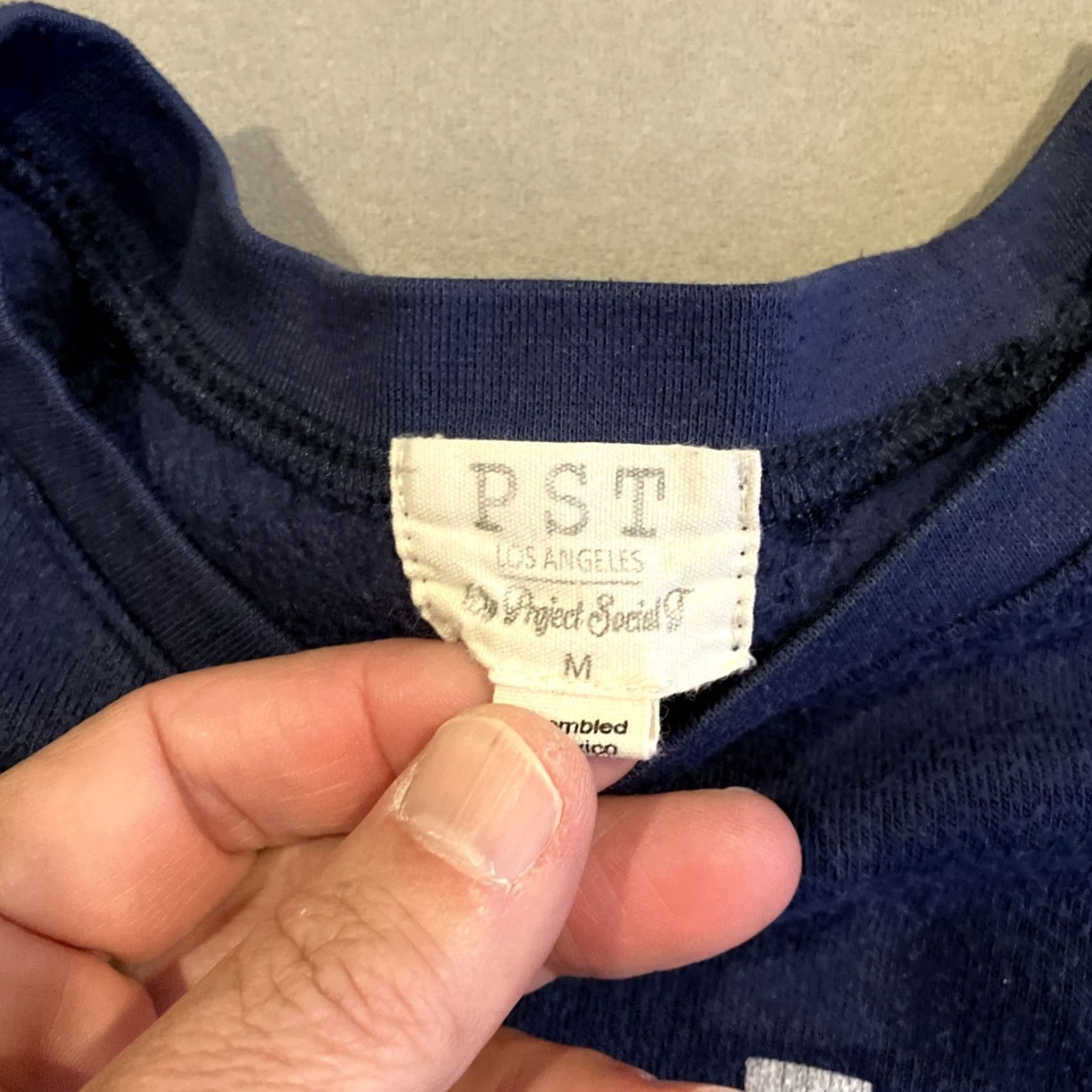 Vintage Project Social T PST Los Angeles MALIBU Crewneck Sweatshirt Medium Size M / US 6-8 / IT 42-44 - 3 Thumbnail