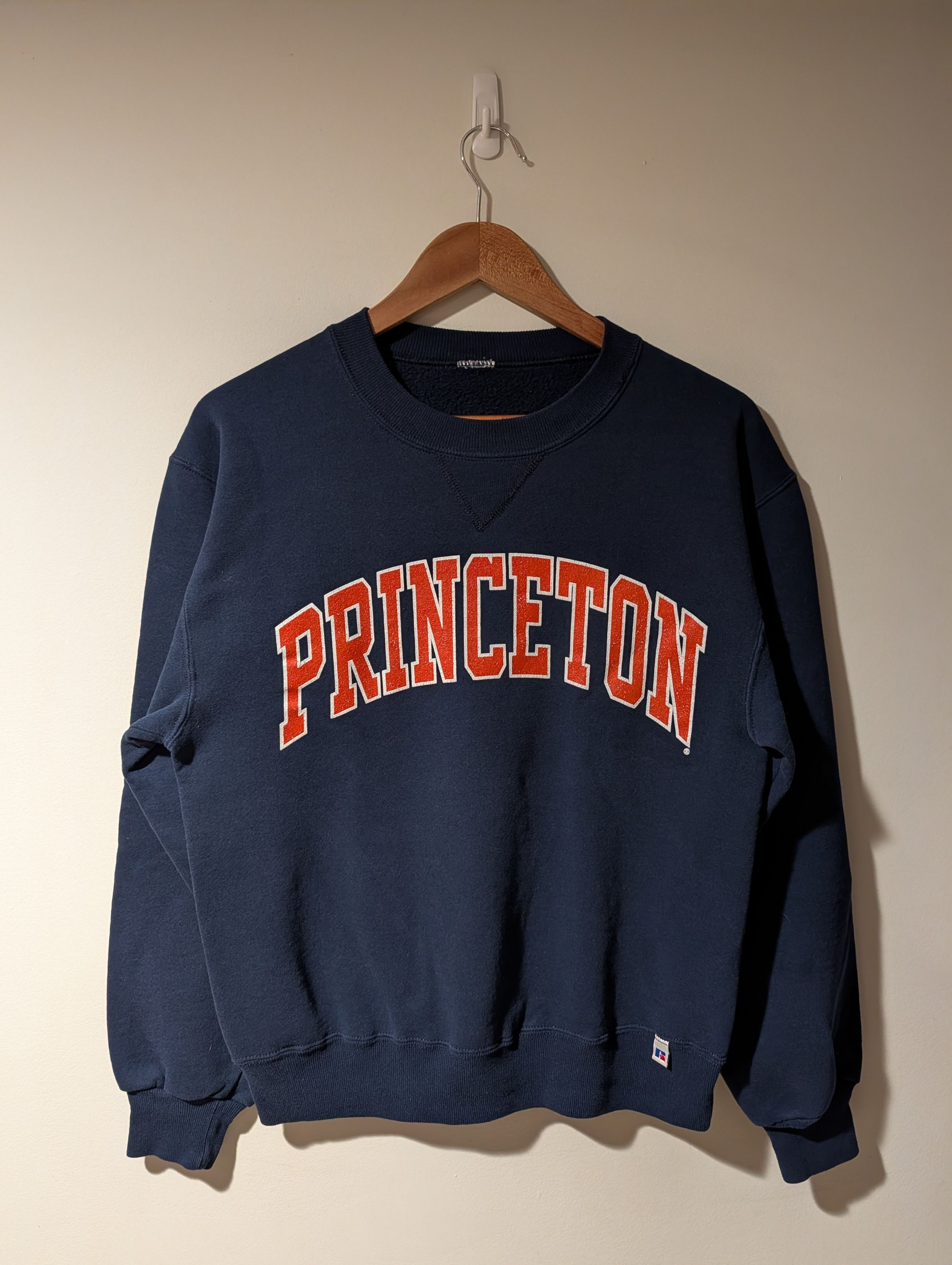 Russell Athletic Vintage 90s Princeton University Russell Athletic Sweatshirt Size US S / EU 44-46 / 1 - 1 Thumbnail
