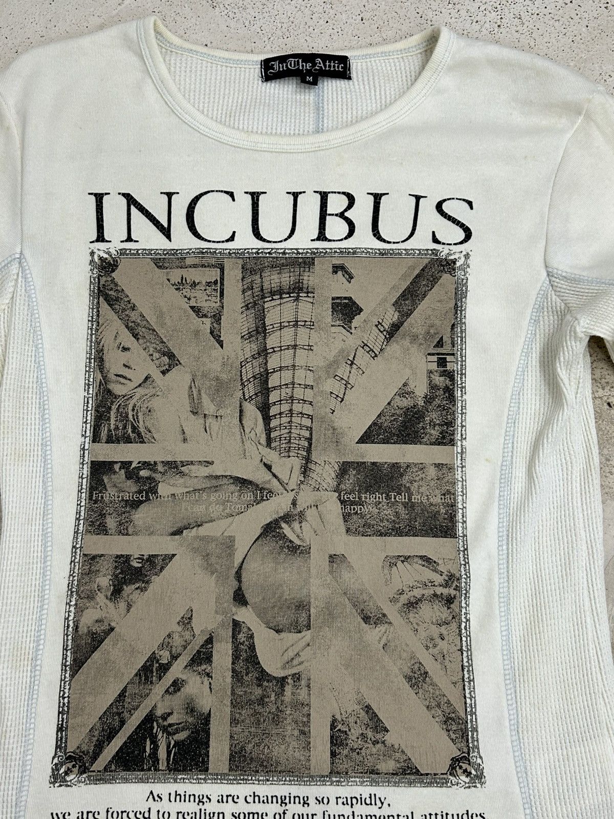 Designer × Japanese Brand Vintage Incubus Long Sleeve – Rock Grunge Aesthetic Size US S / EU 44-46 / 1 - 6 Thumbnail