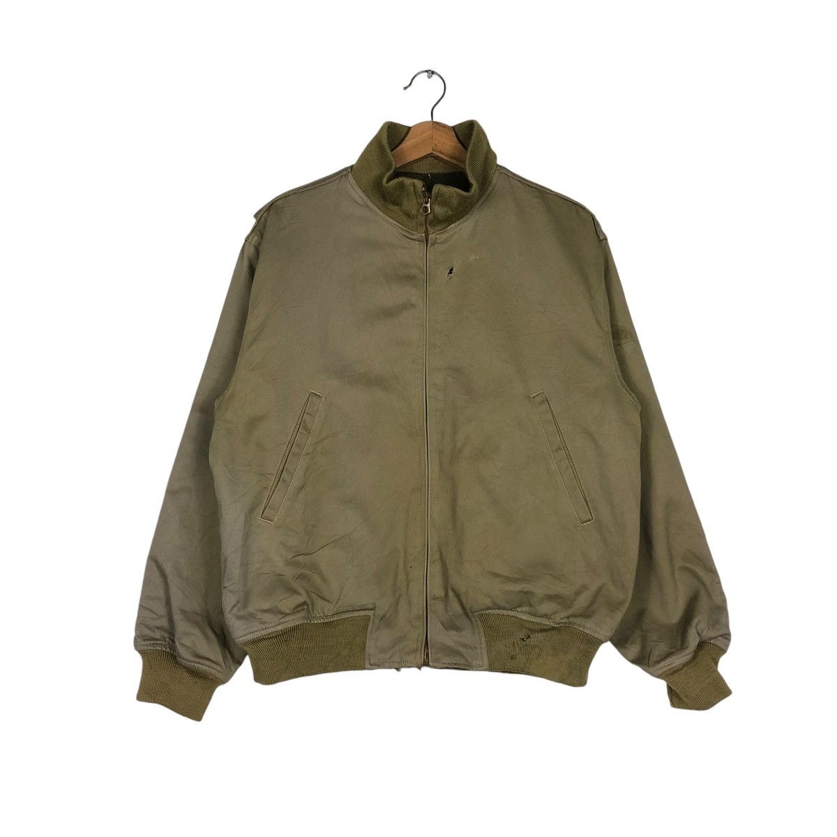 Vintage 🔥VINTAGE BOMBER TANKER JACKET M-1941 HOUSTON US SURPLUS Size US M / EU 48-50 / 2 - 3 Thumbnail