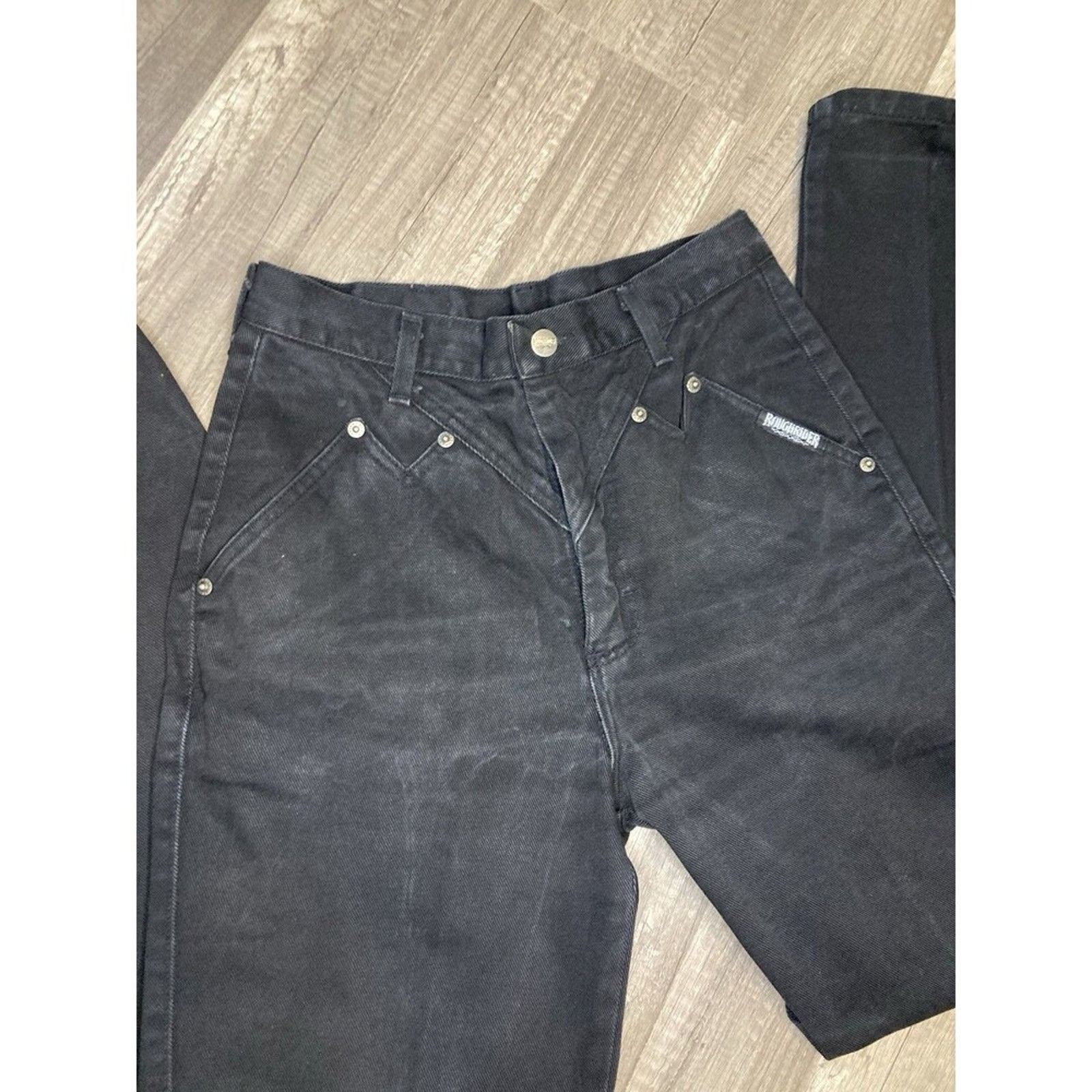 Other VTG RoughRider Circle T Jeans 7/8 32 High Rise Western Size 27" / US 4 / IT 40 - 7 Thumbnail