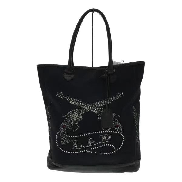 Roar Roar Leather Panel Big Crystal Double Guns Tote Bag K11 Size ONE SIZE - 1 Thumbnail