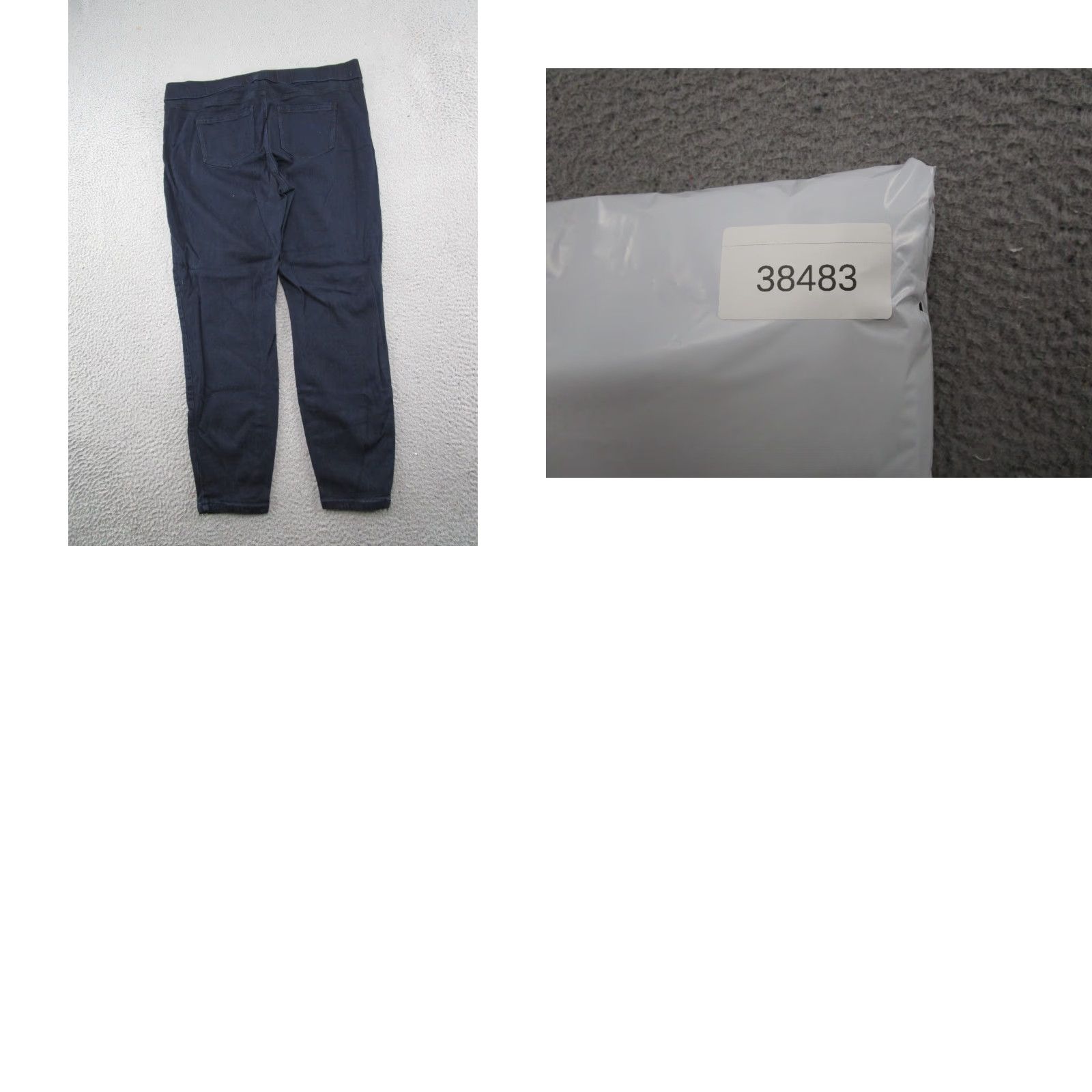 Denime Liverpool Jeans Skinny Jeans Jeggins Womens Size 16/33 Dark Wash Denim Blue Stretch 5-Pocket City Style Mens Womens Girls? Size 38" / US 16 / IT 52 - 9 Thumbnail