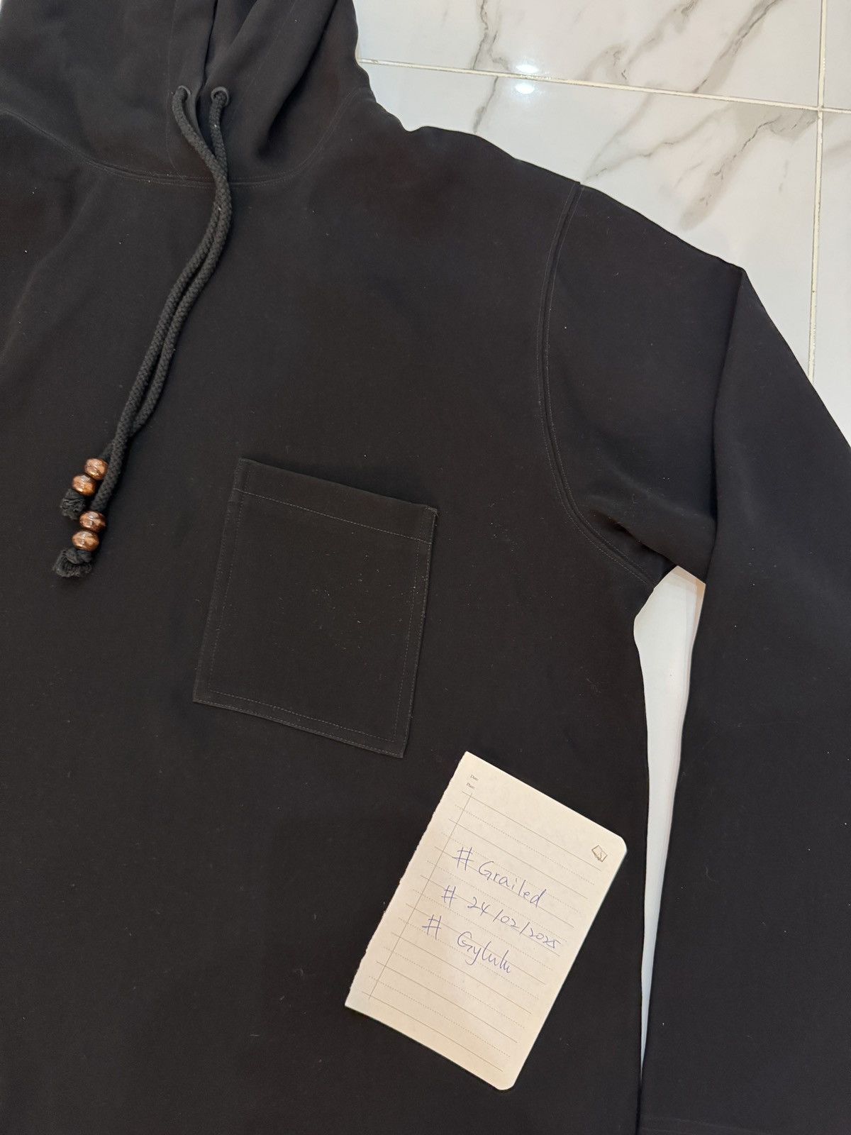 Song For The Mute Song for the mute silk black hoodie 20.1 Size US M / EU 48-50 / 2 - 2 Thumbnail