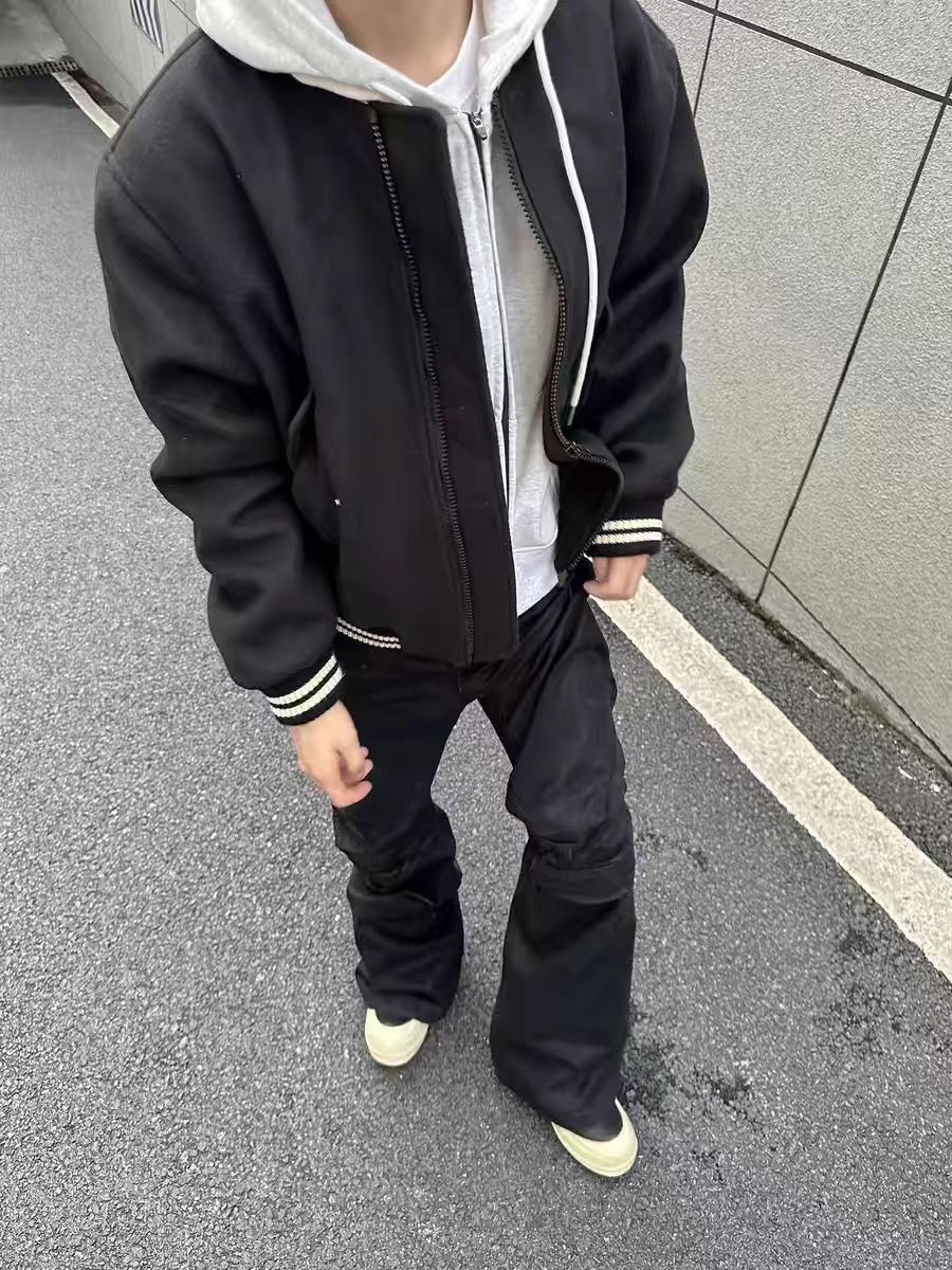 Japanese Brand × Vintage Vintage Street Y2K Brushed Wax Coated Stretch Jeans Size US 32 / EU 48 - 4 Thumbnail