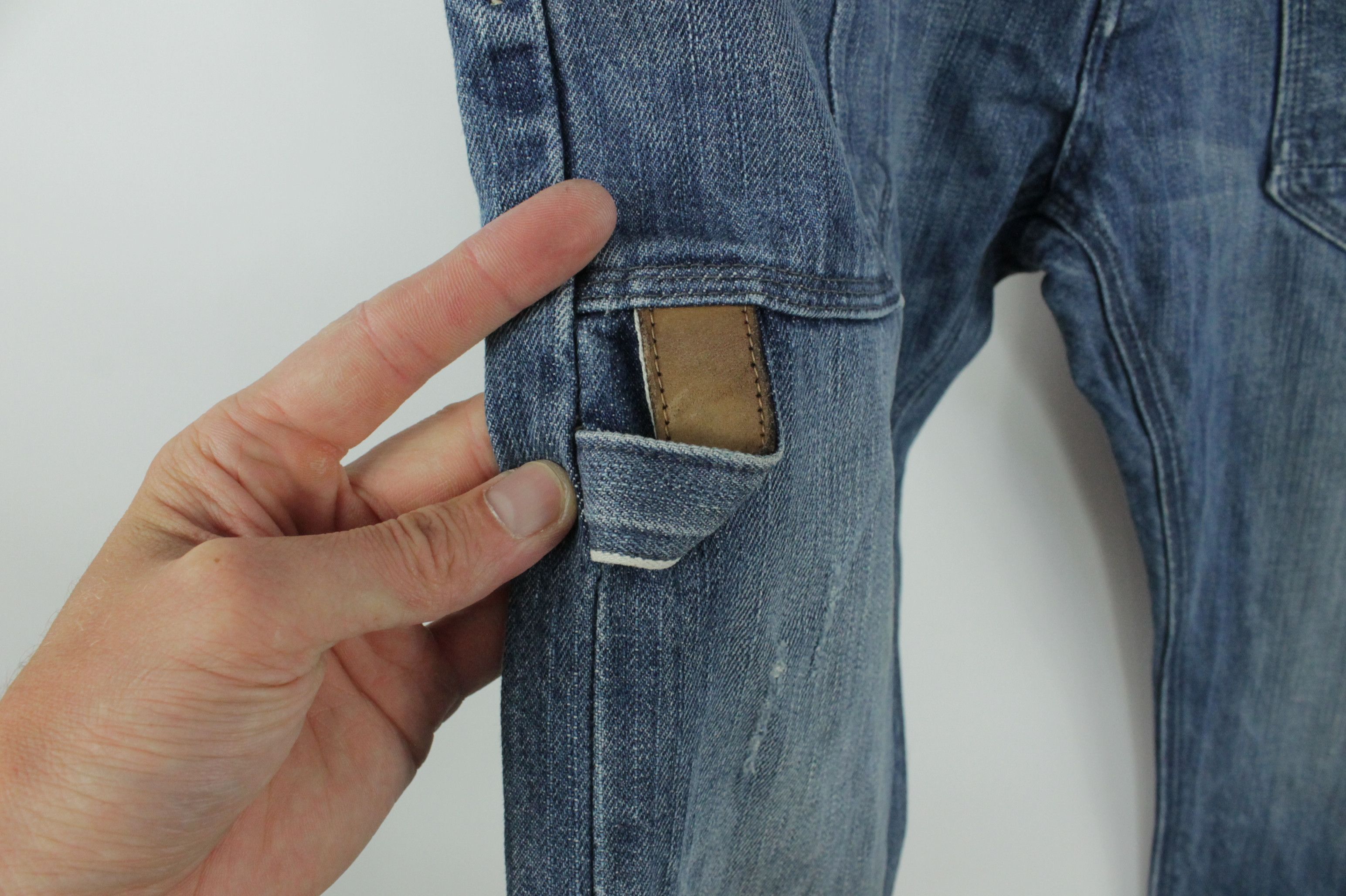 Levi's Vintage Levi's Cropped Selvedge Denim Jeans Size US 34 / EU 50 - 3 Thumbnail